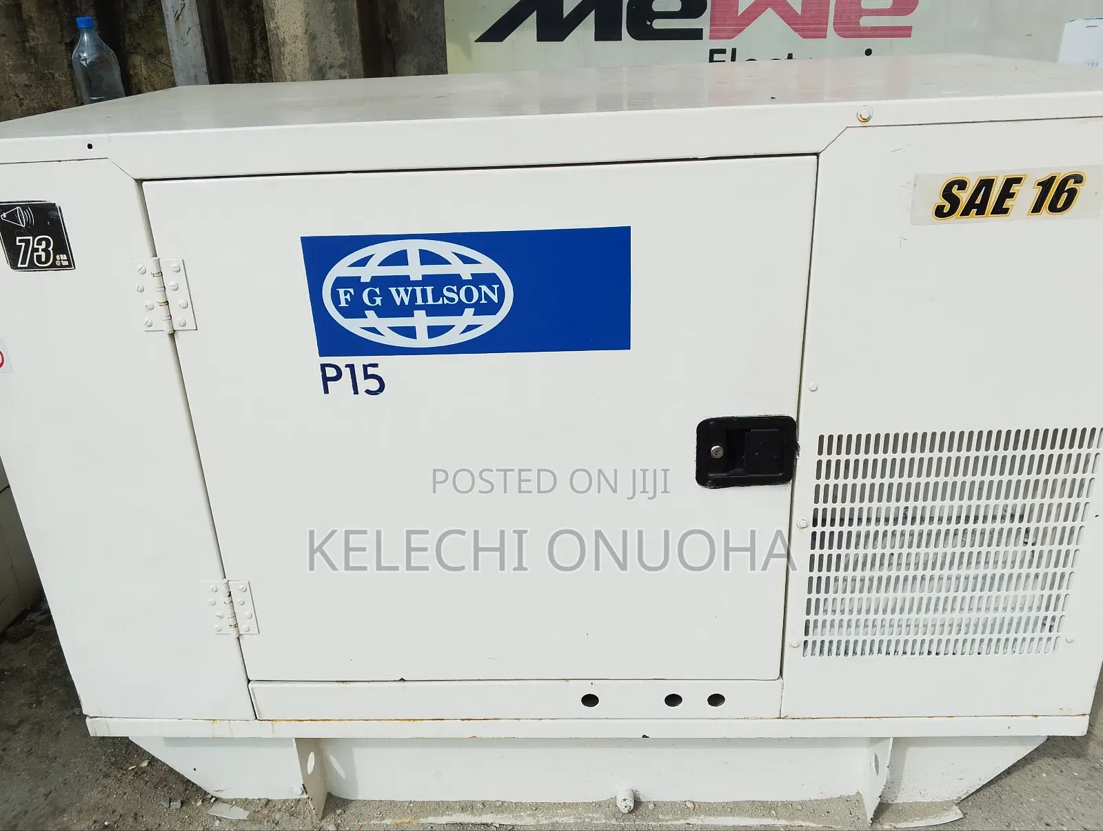 Very Healthy Sounds Proof Diesel Generator