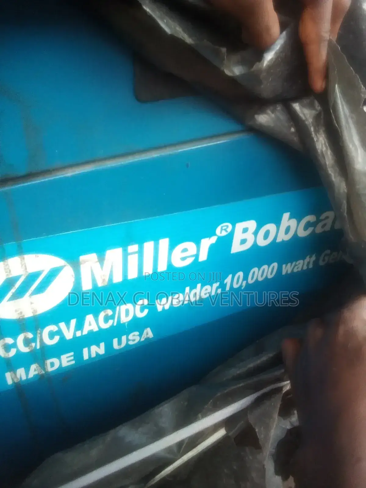Miller Bobcat 250a Start and Weld Generator Machine 10,000w
