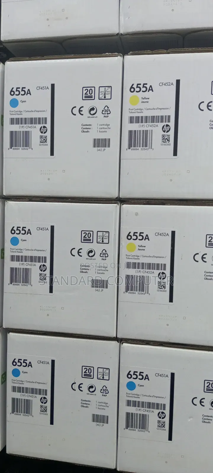 Hp Toner Cartridge 655a Colors