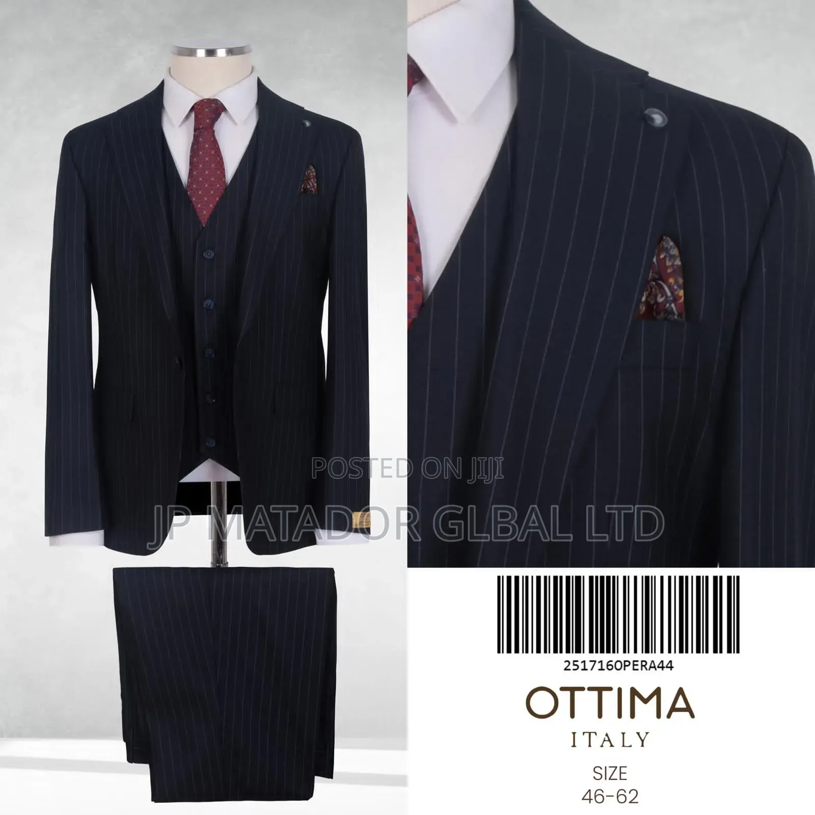 New    Italian Ottima Men's Suits