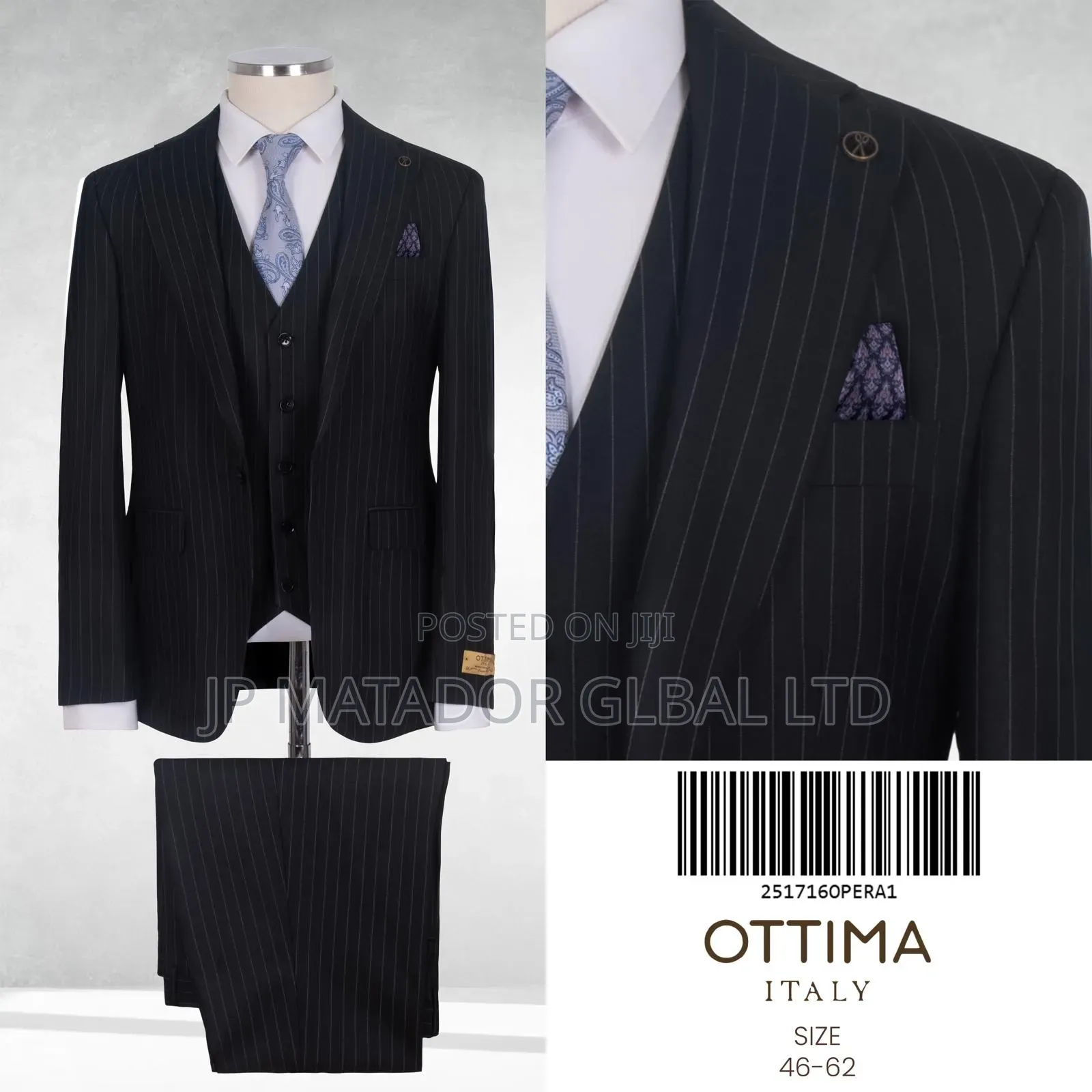 New    Italian Ottima Men's Suits