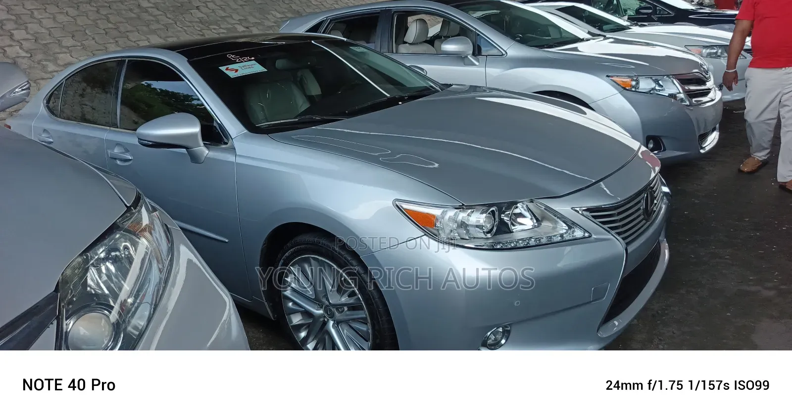 Lexus ES 2015 Silver