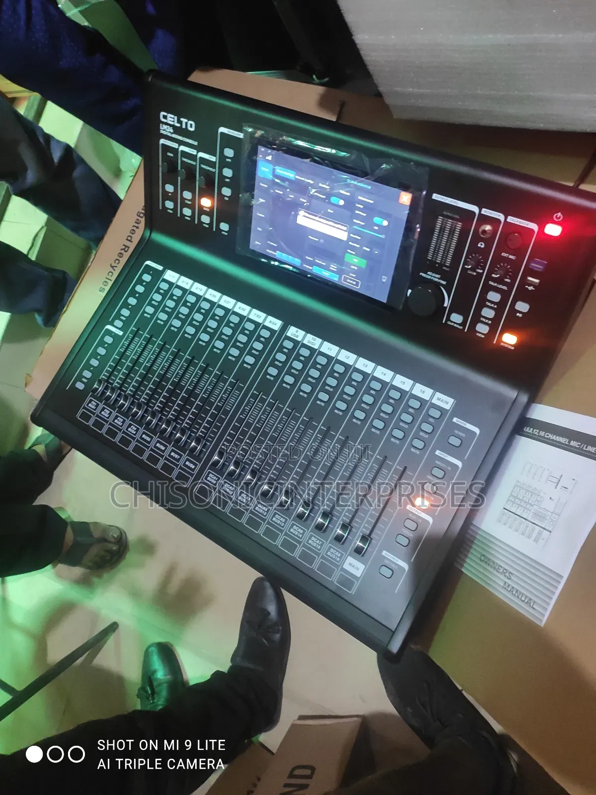 Celto Digital Mixer Lm24 Channels Original