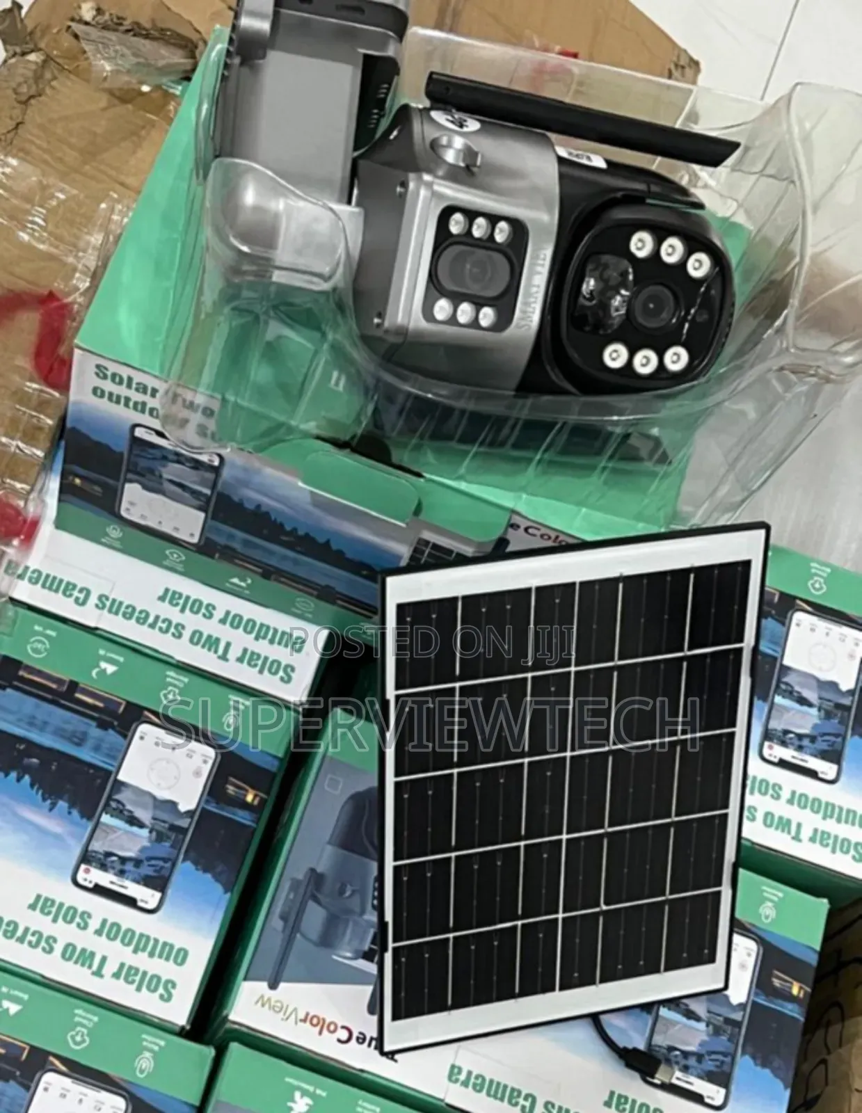 Solar Street Light Cctv Camera