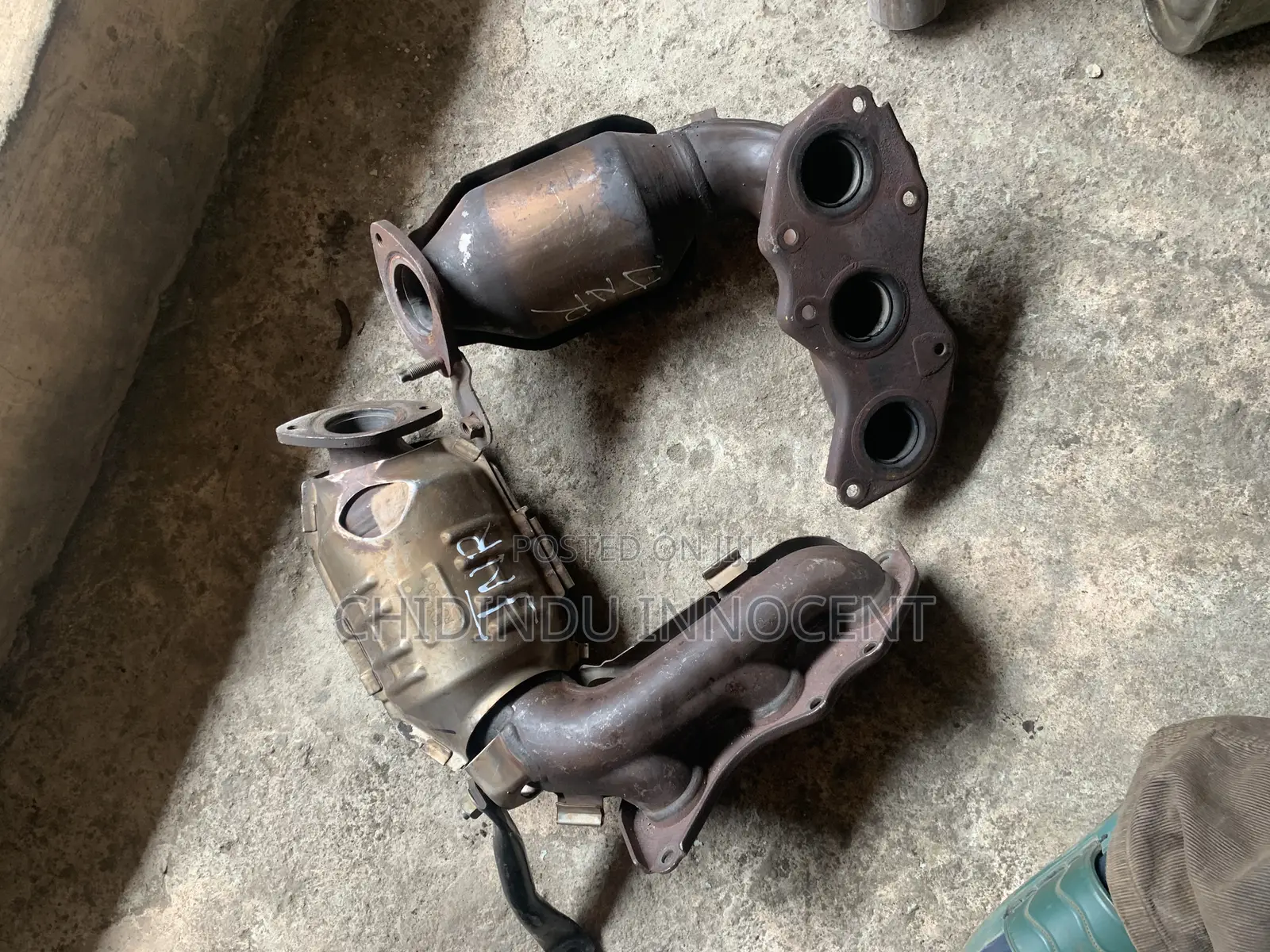 Manifold Engine Catalyst Highlander 2008 2015 Model