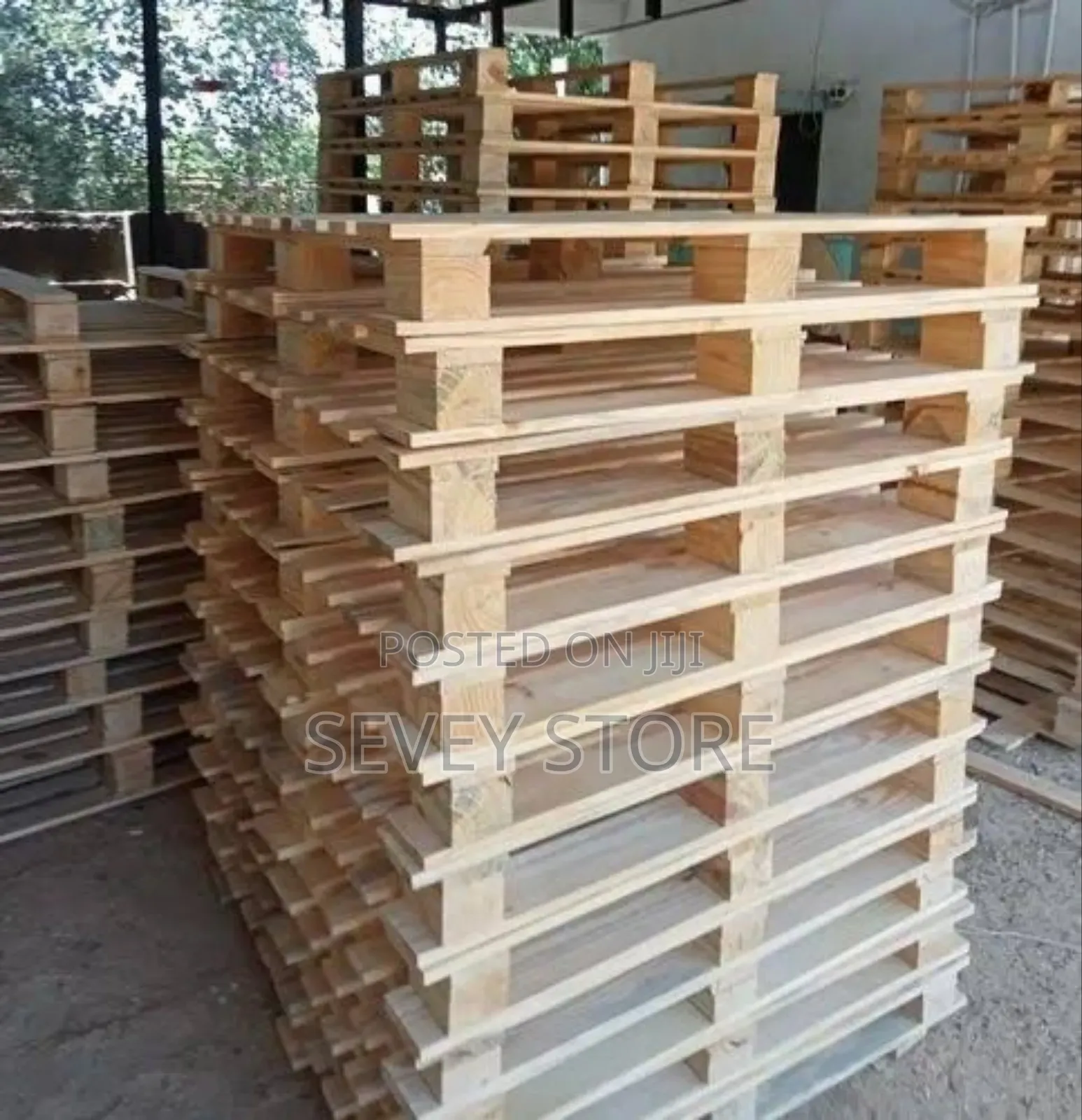 Furniture Wooden Pallets - Heat-Treated