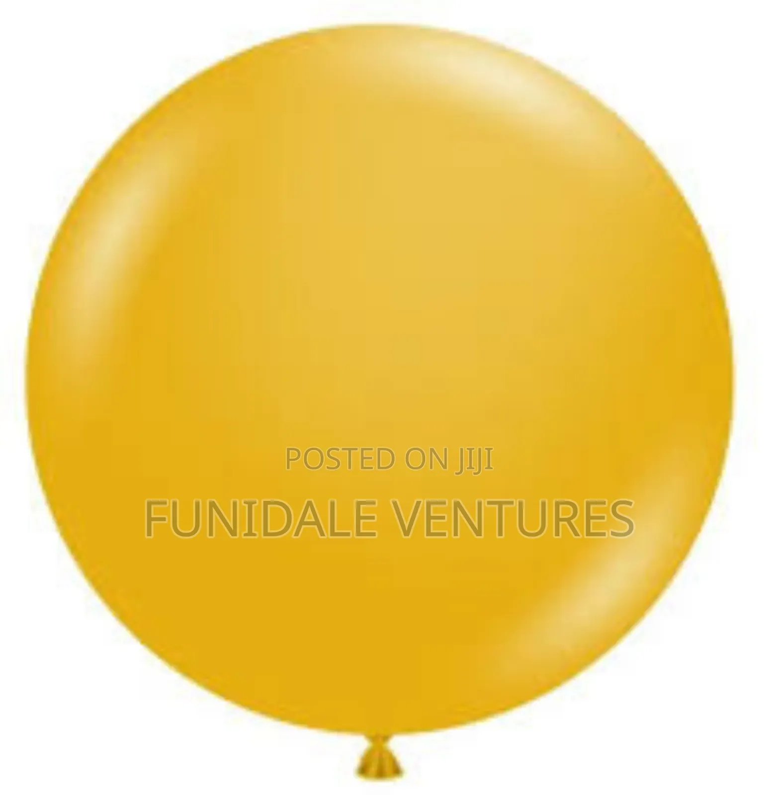 36" Gold Balloon - 5pack