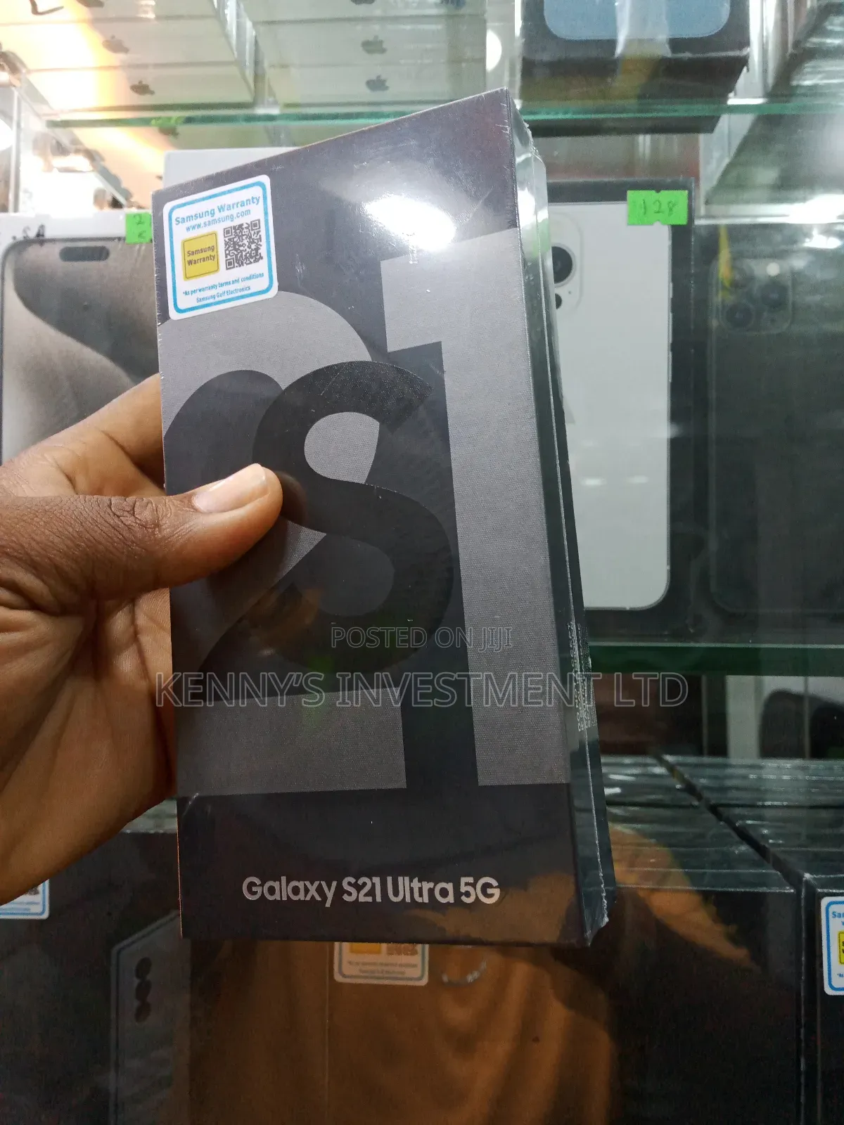 New Samsung Galaxy S21 Ultra 5G 512 GB Black