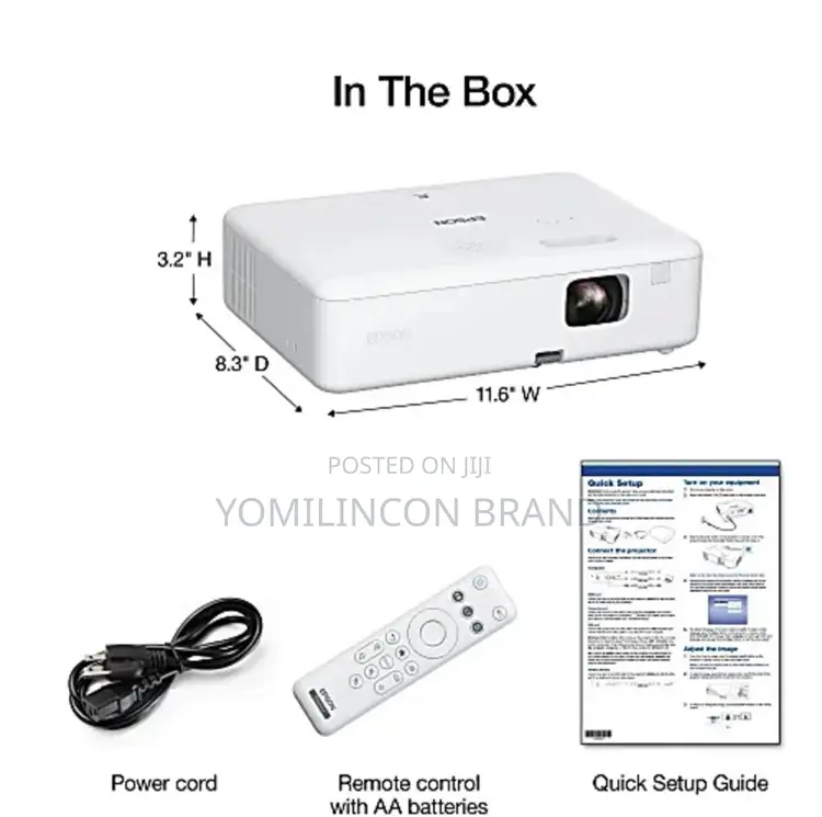 Epson Epiqvision Flex Co-W01 Portable Projector