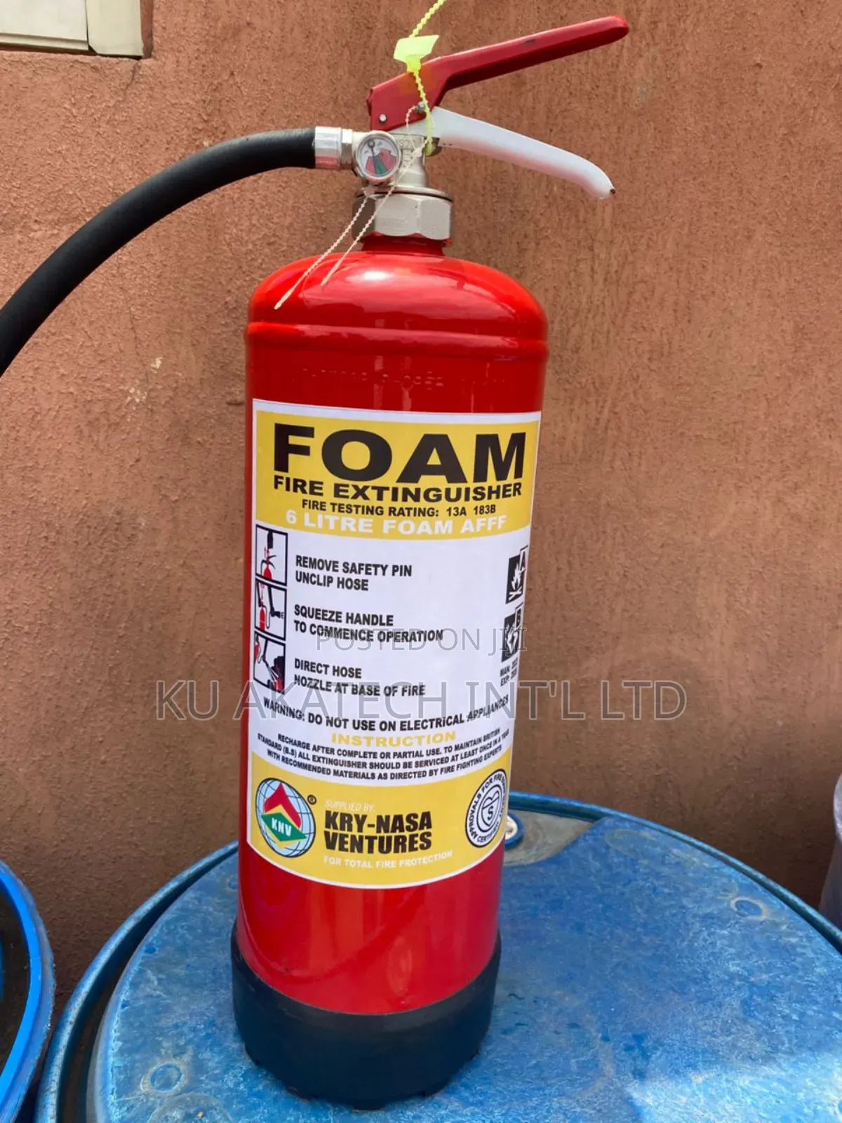 6lts Foam Extinguisher