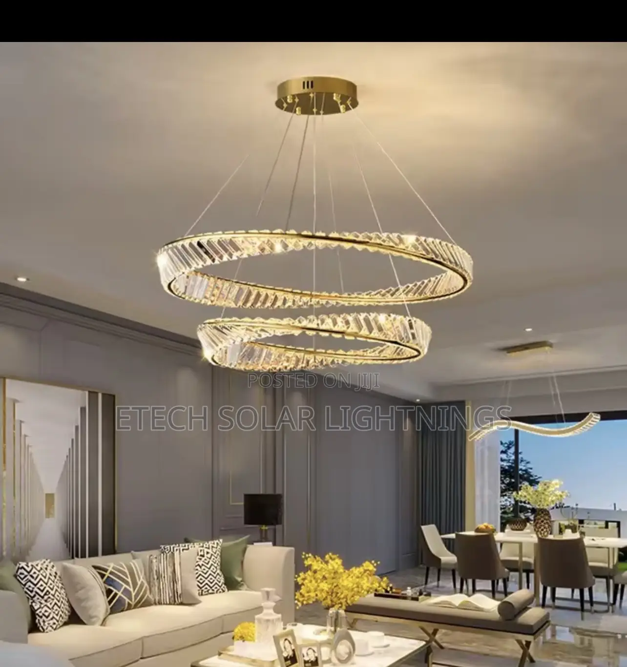 Modern Stair Chandelier Living Room Home Decor Light