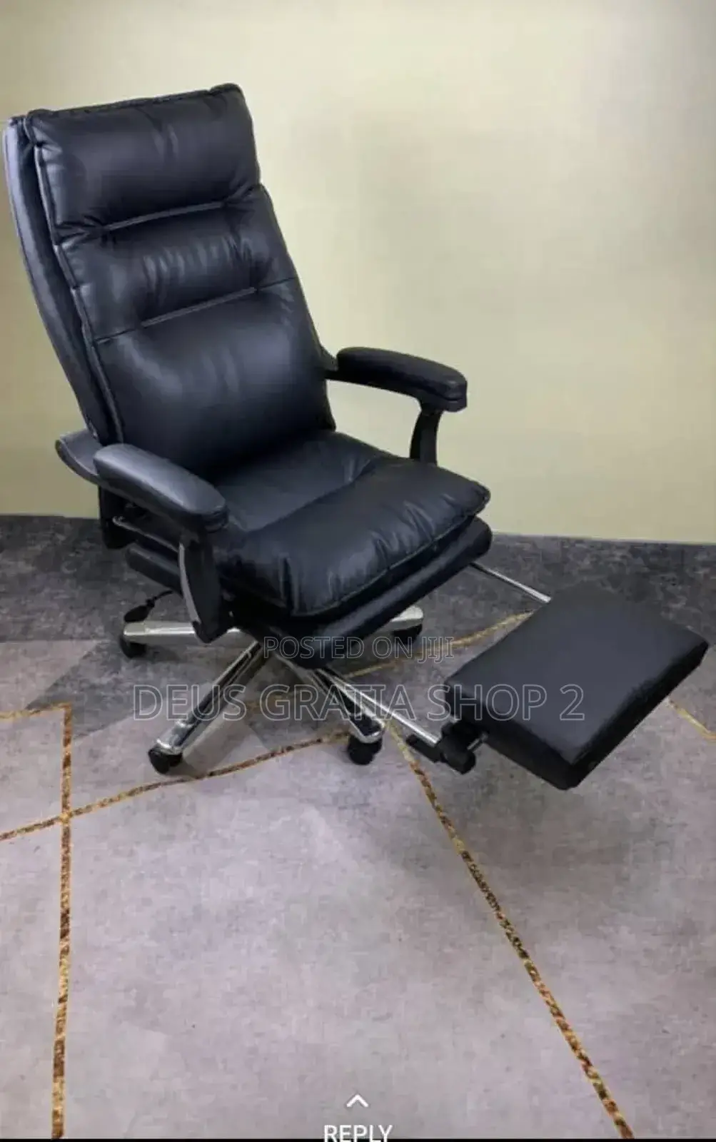Recliner Office Chair With Footrest