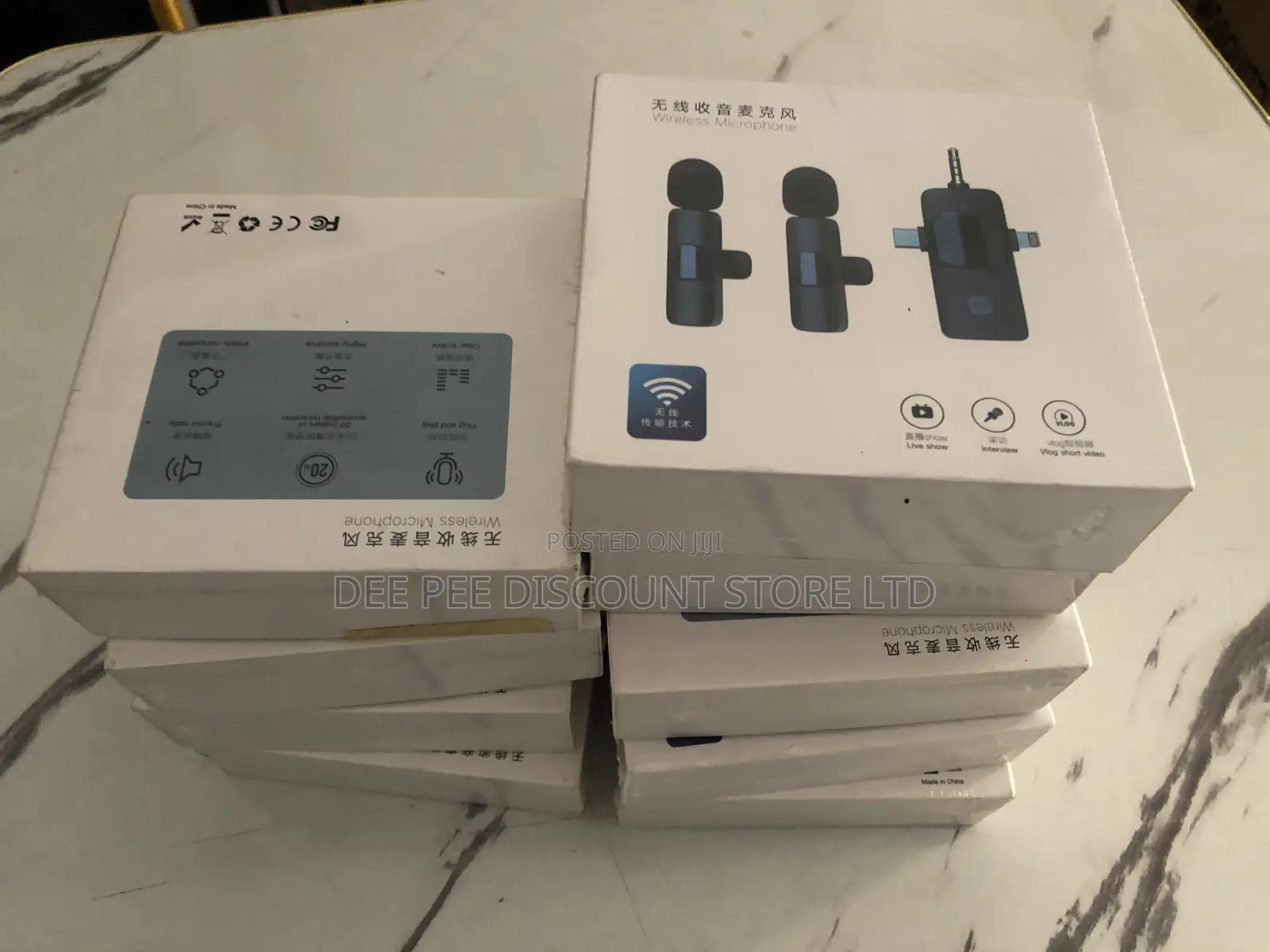 Double Lapel Microphone (For Type C and iPhone)