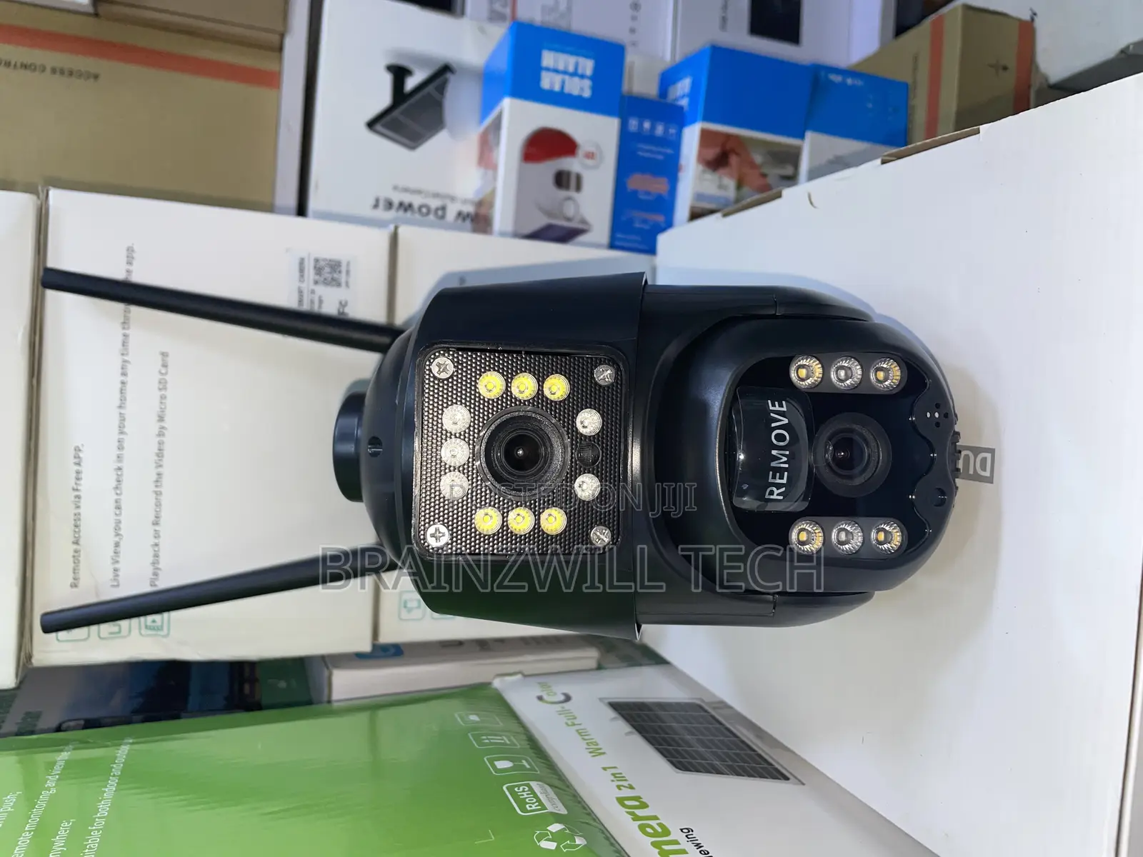 Eseecloud 4g Solar Dual Lens Camera 6mp