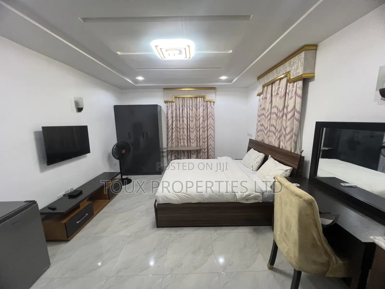 Furnished Studio Apartment in Garki 2 for rent