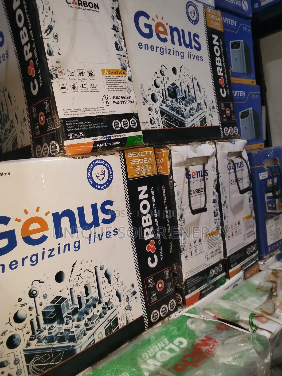 Genus 230ah Tubular Battery