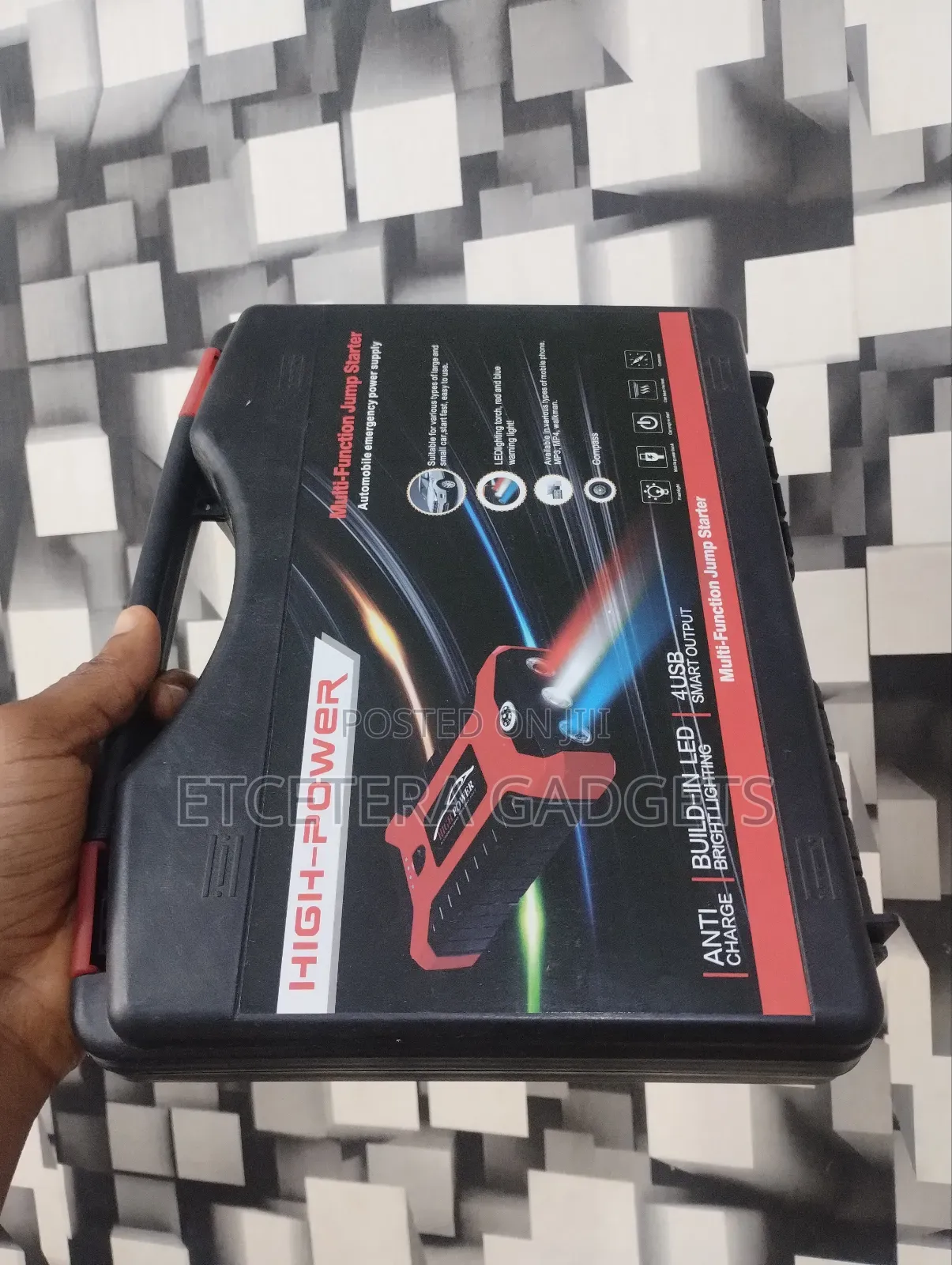 High Power Multi Function Jump Starter Powerbank