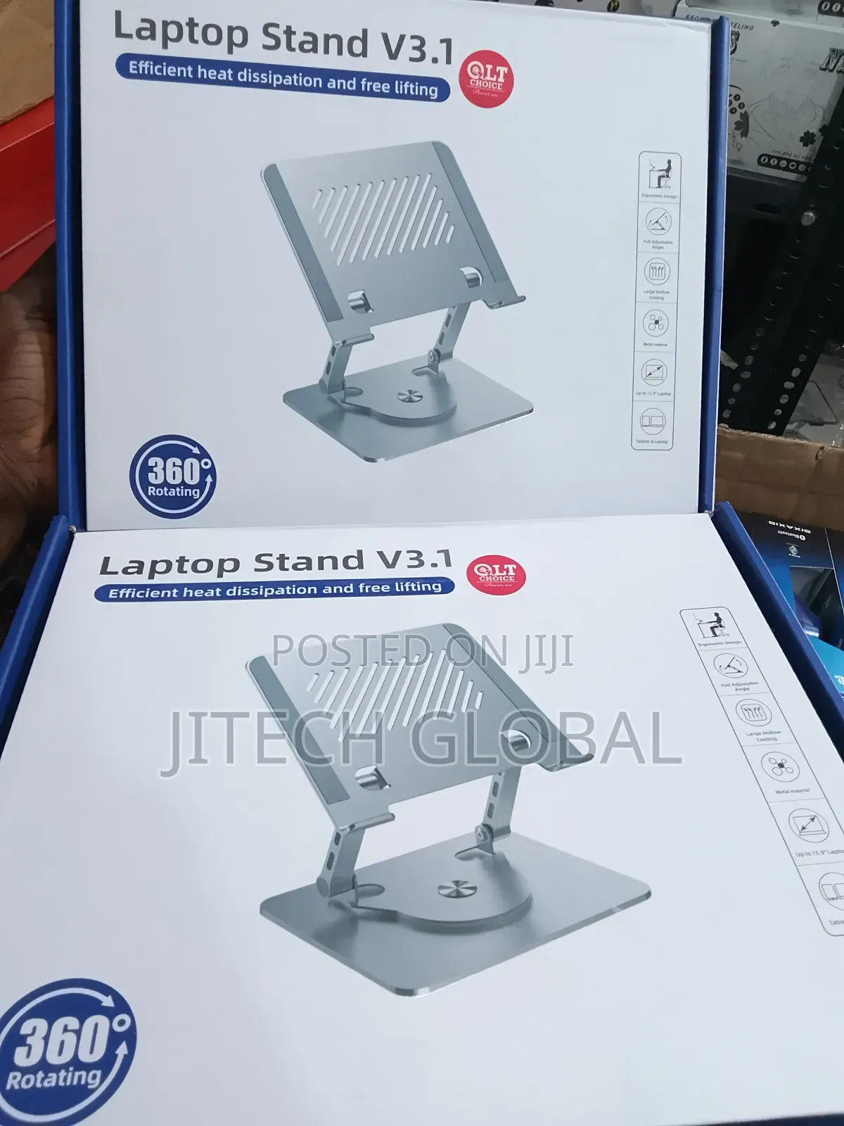V3.1 Laptop Stand 360 Degree Base