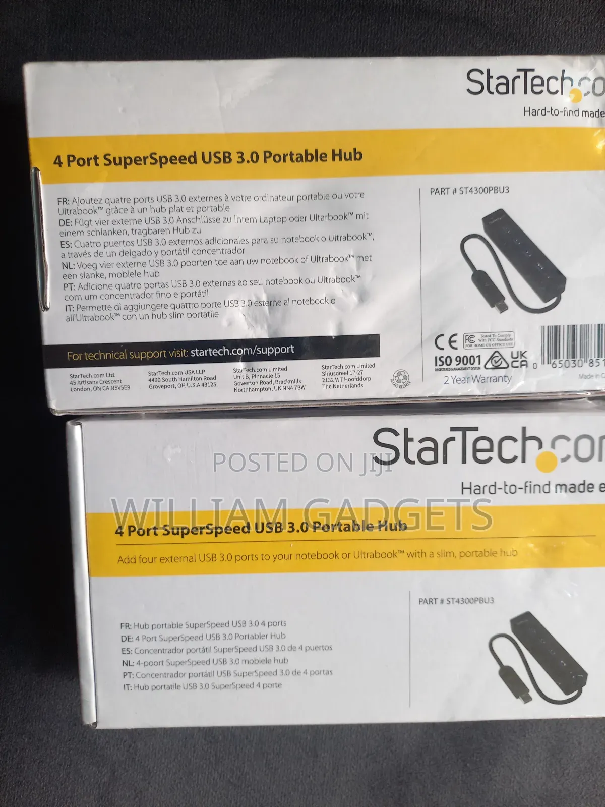 Startech.Com 4port Superspeed Usb 3.0 Portable Hub