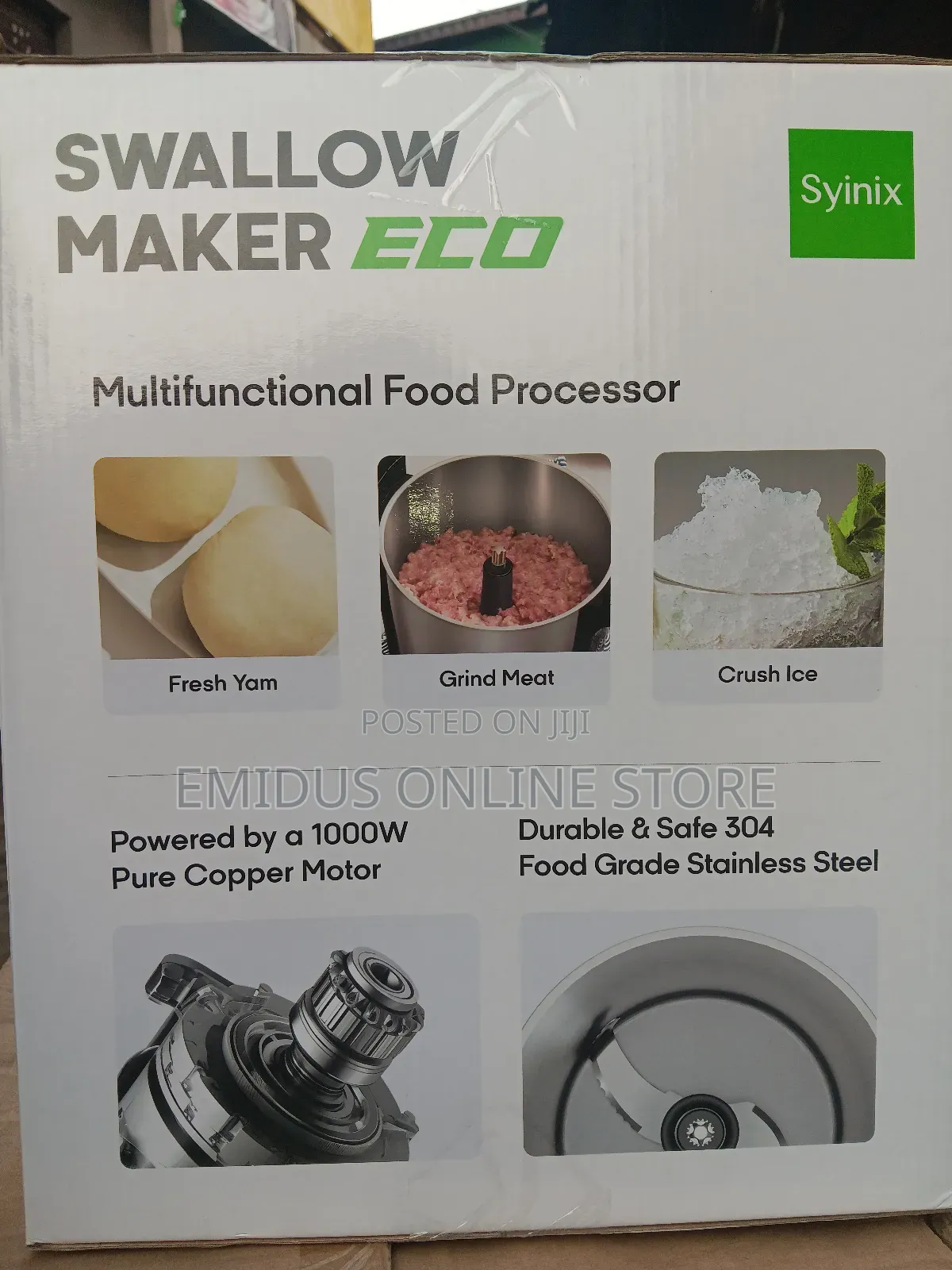 Sinix 6liter Yam Pounder