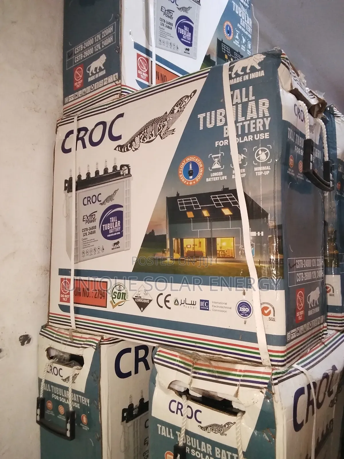 220ah Croc Tubular Battery