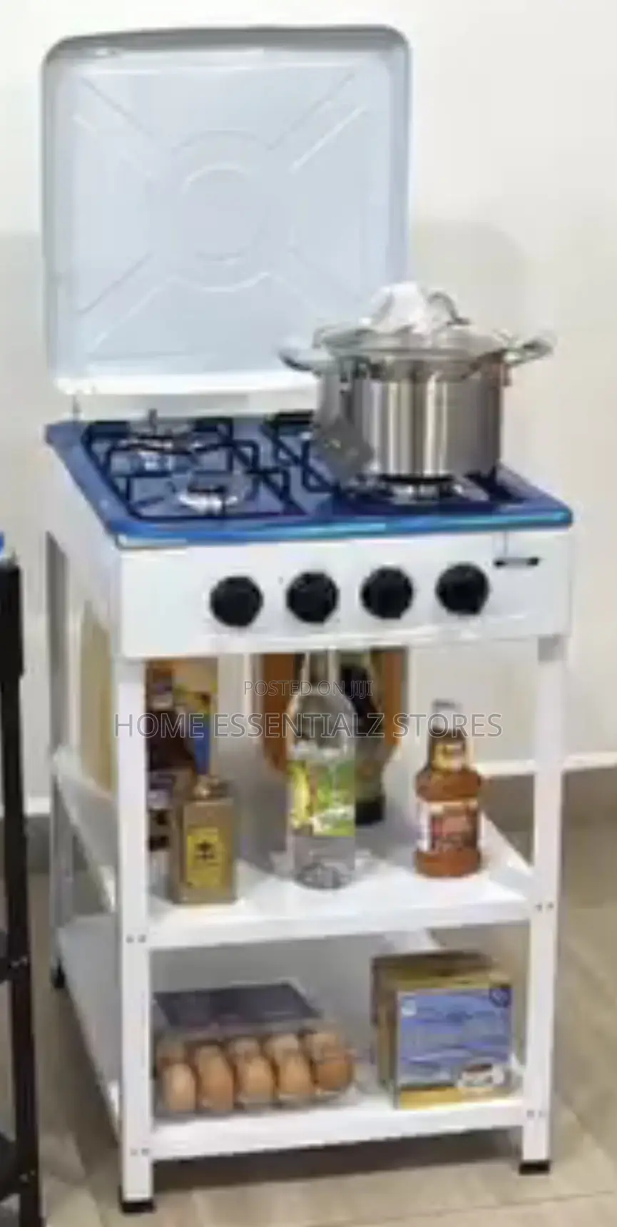 Free Stand 4-Burners Gas Cooker.