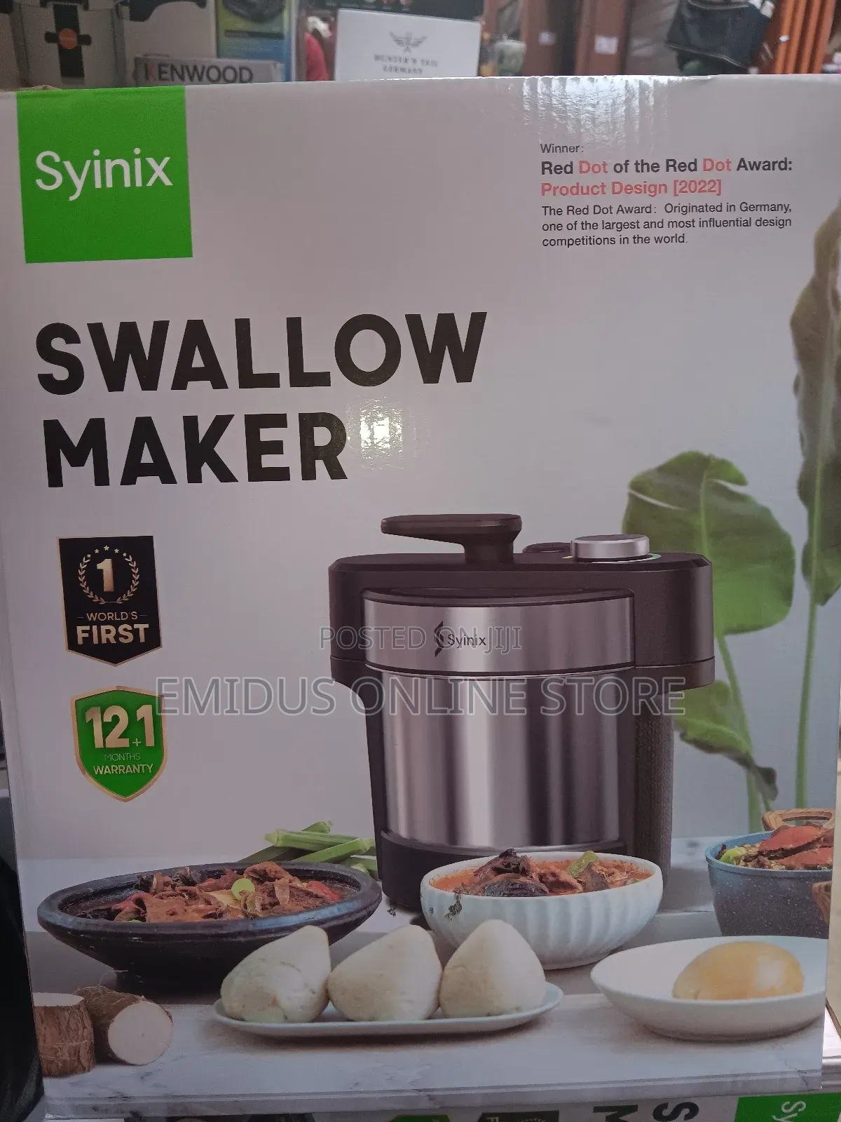 Syinix Automatic Cook and Pound Yam Plunder