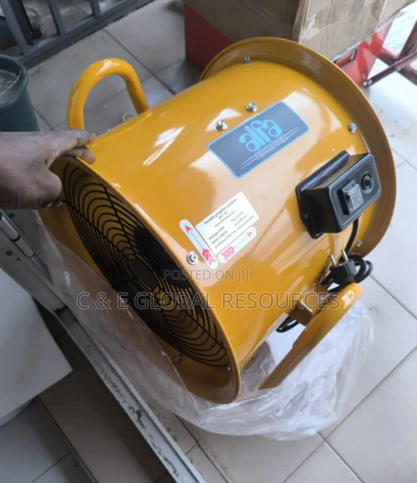 16" Moveable Ventilator Blower/Fan