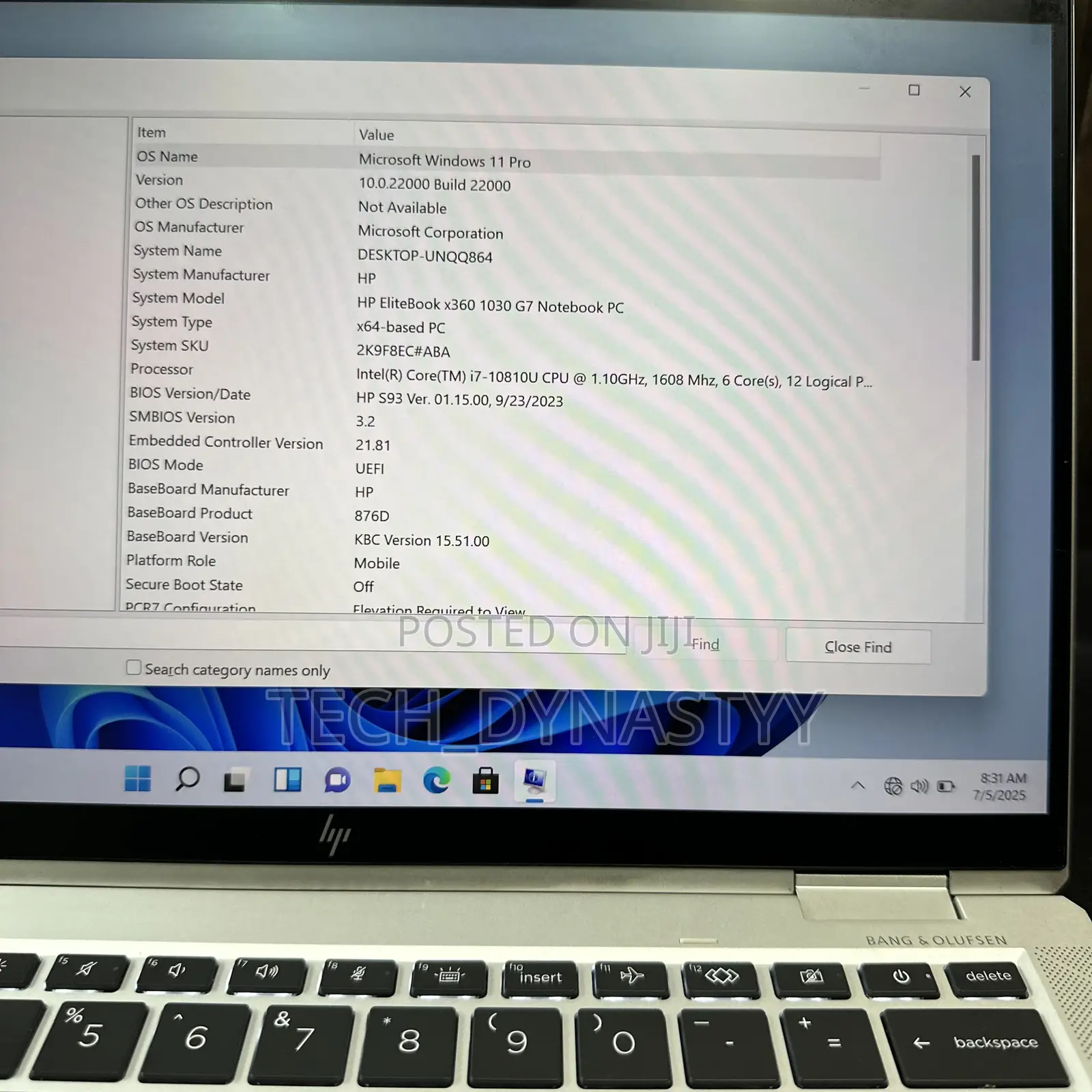 Laptop HP EliteBook X360 1030 G7 16GB Intel Core I7 SSD 512GB