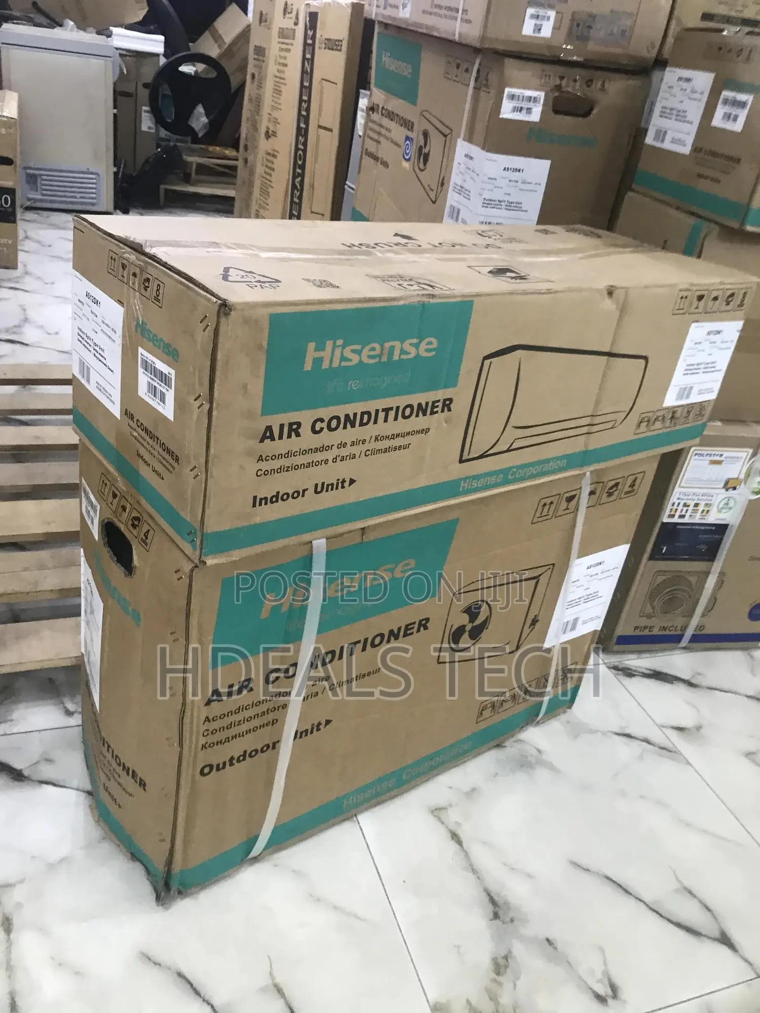 Zero Issues Brand New Hisense Slip Inverter Ac 1.5hp