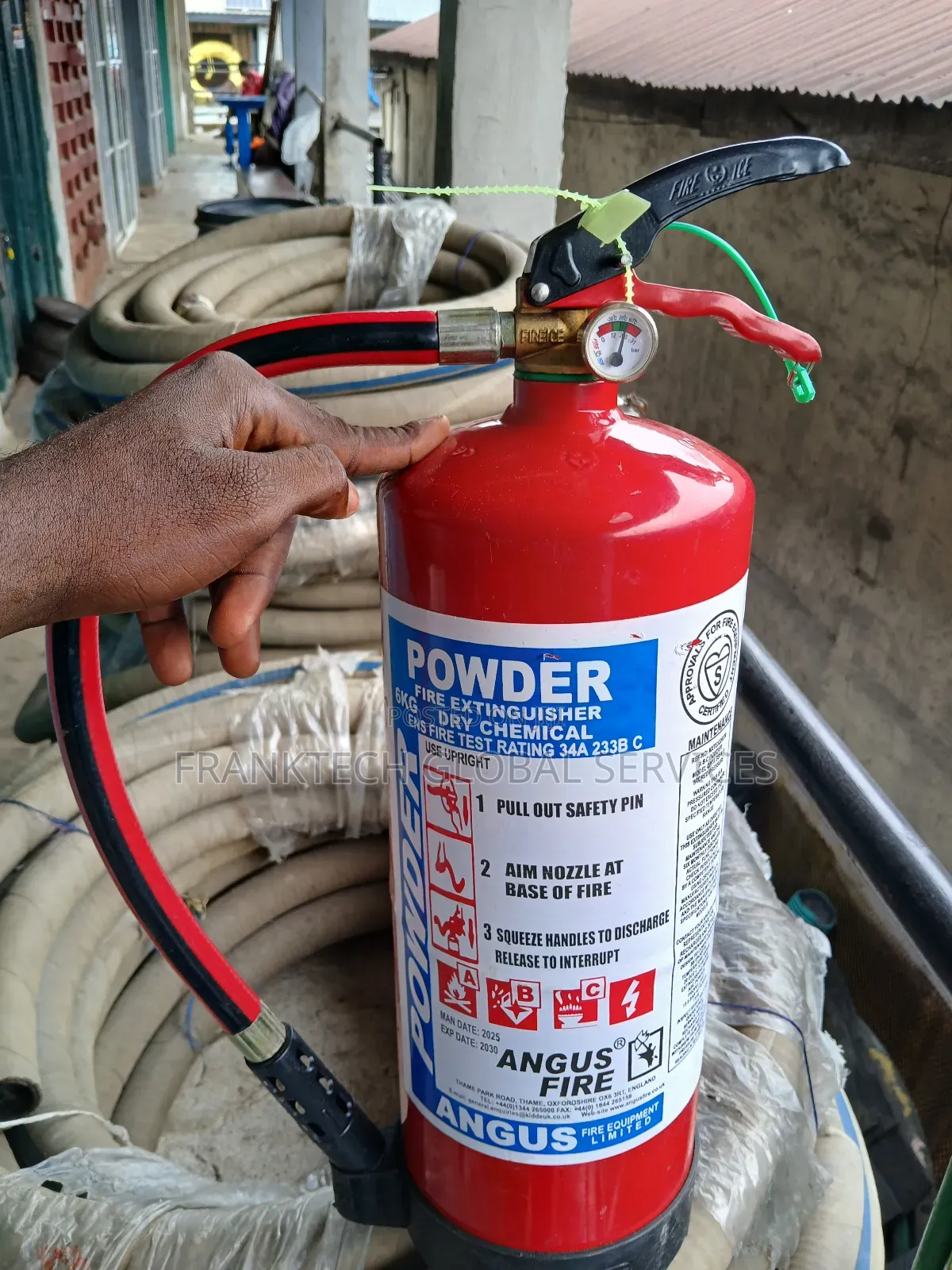 6kg Powder Fire Extinguisher