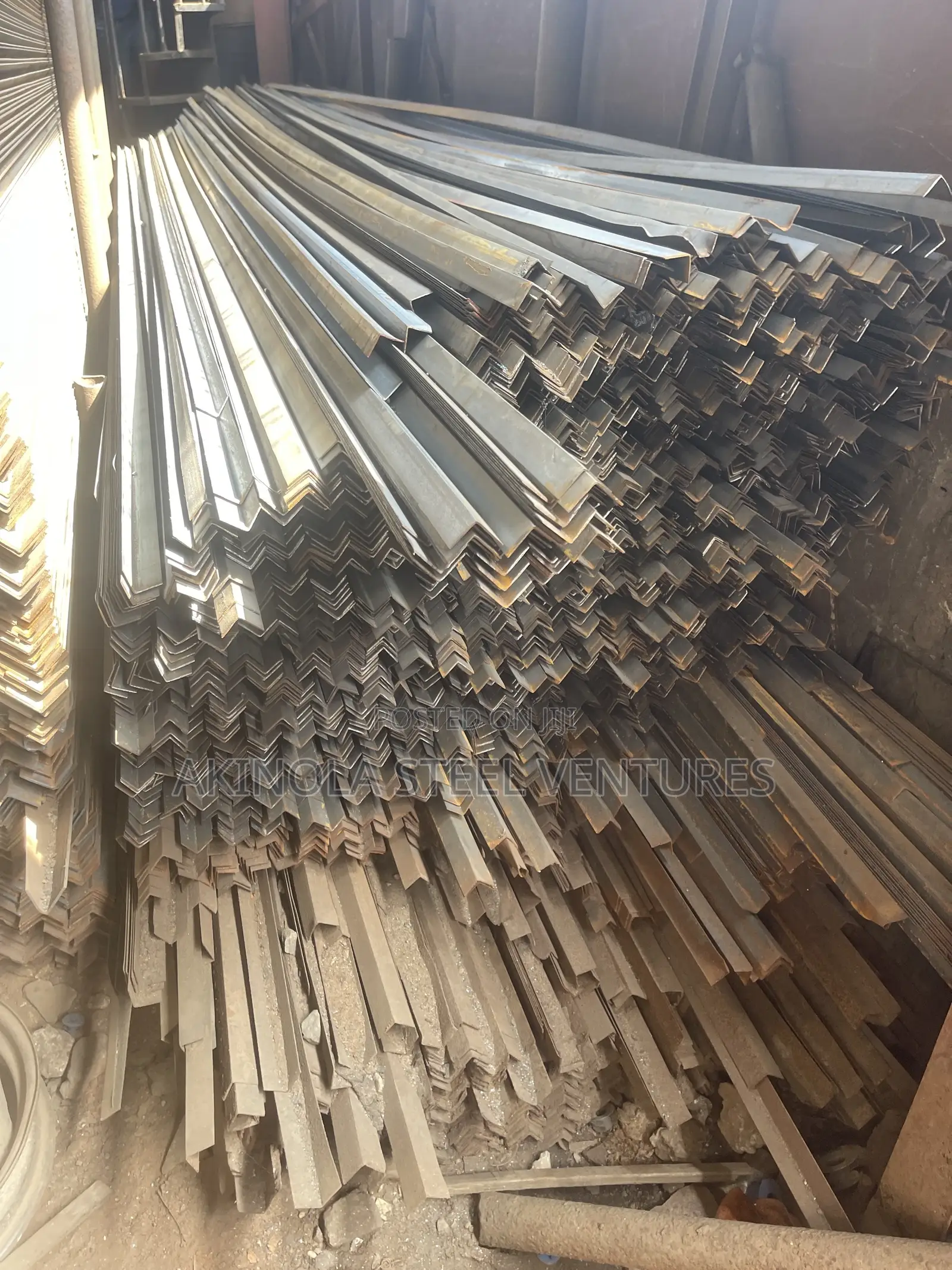 40x40 by 3mm Mild Steel Angle Iron 5.3m