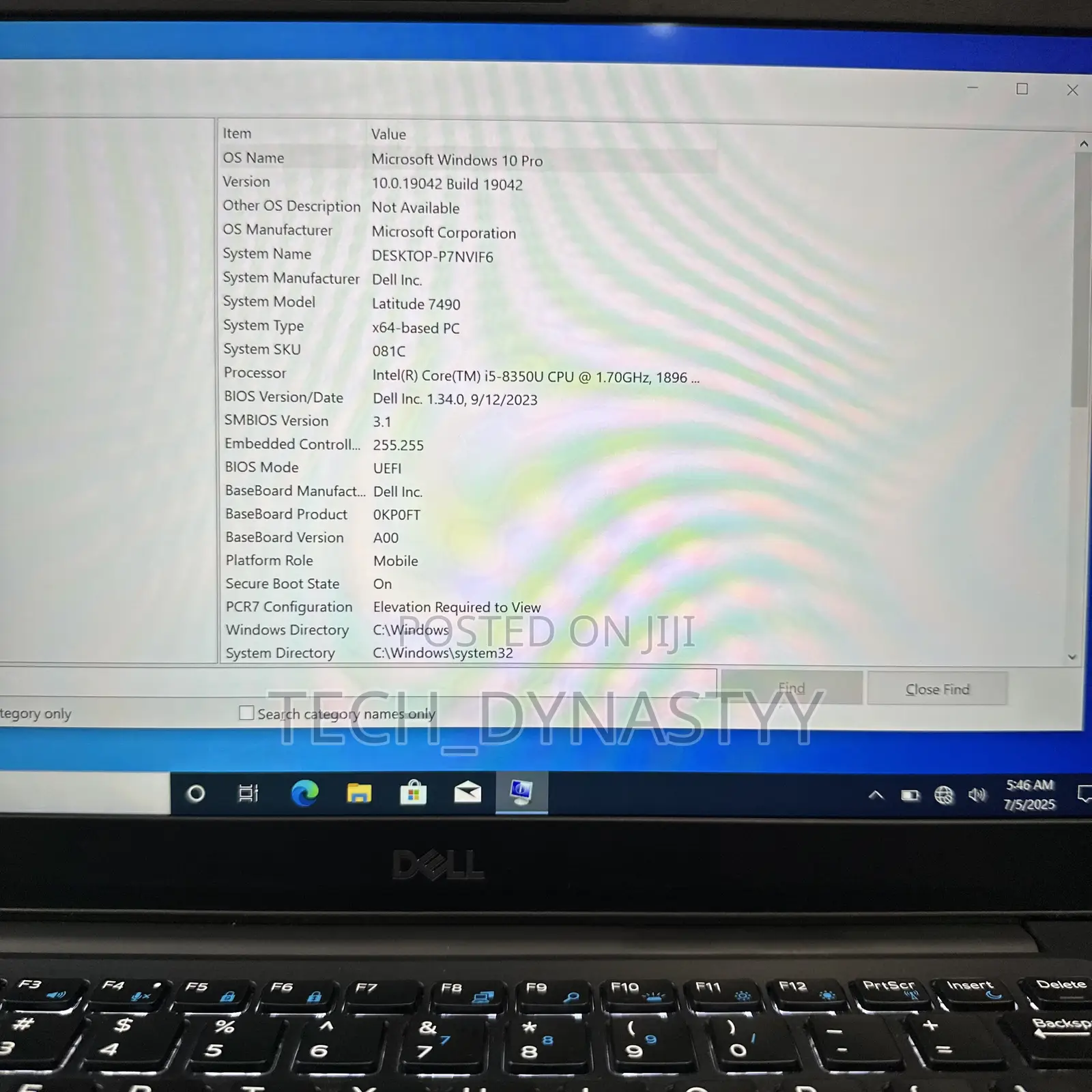 Laptop Dell Latitude 7490 8GB Intel Core I5 SSD 256GB