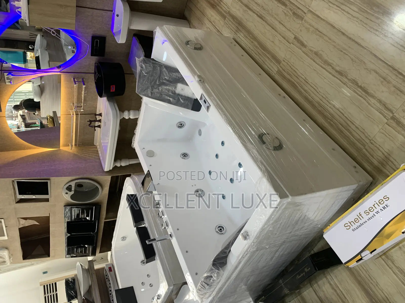 Executive Double Jacuzzi Massage Bathtub