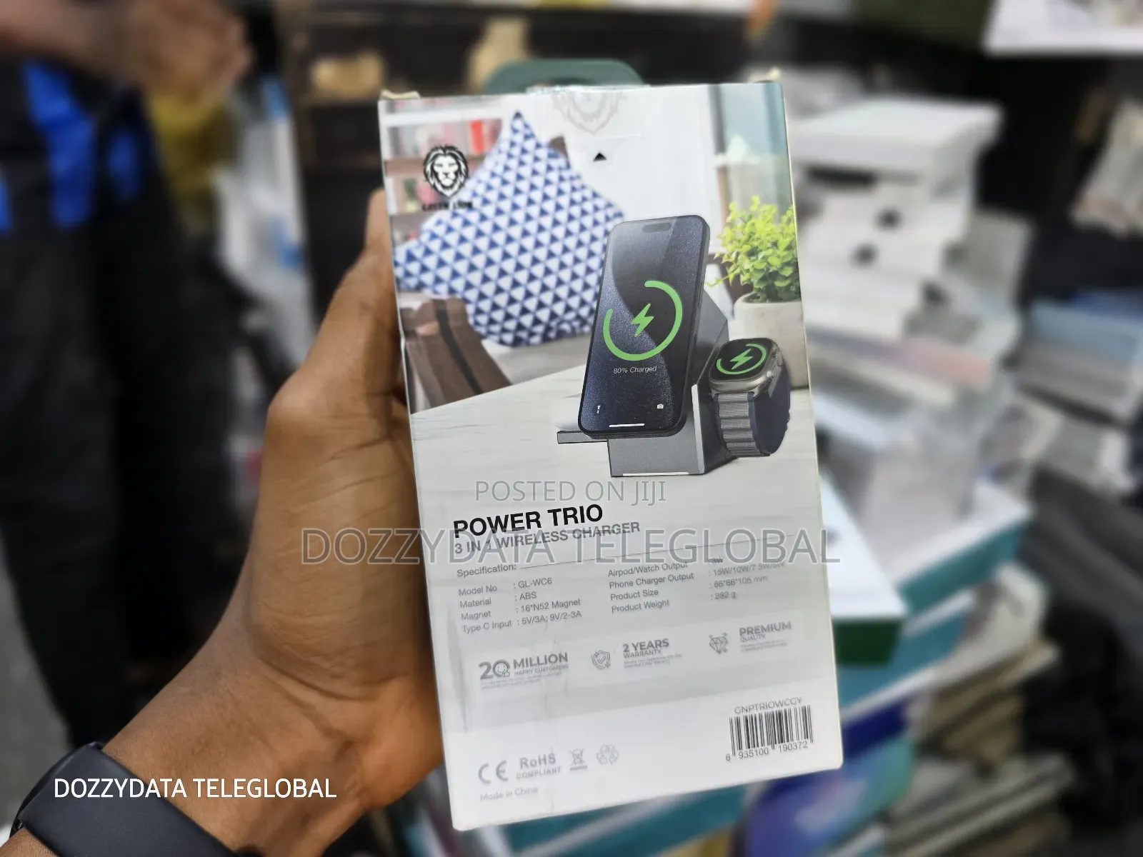Greenlion Power Trio 3-in-1 Wireless Charger