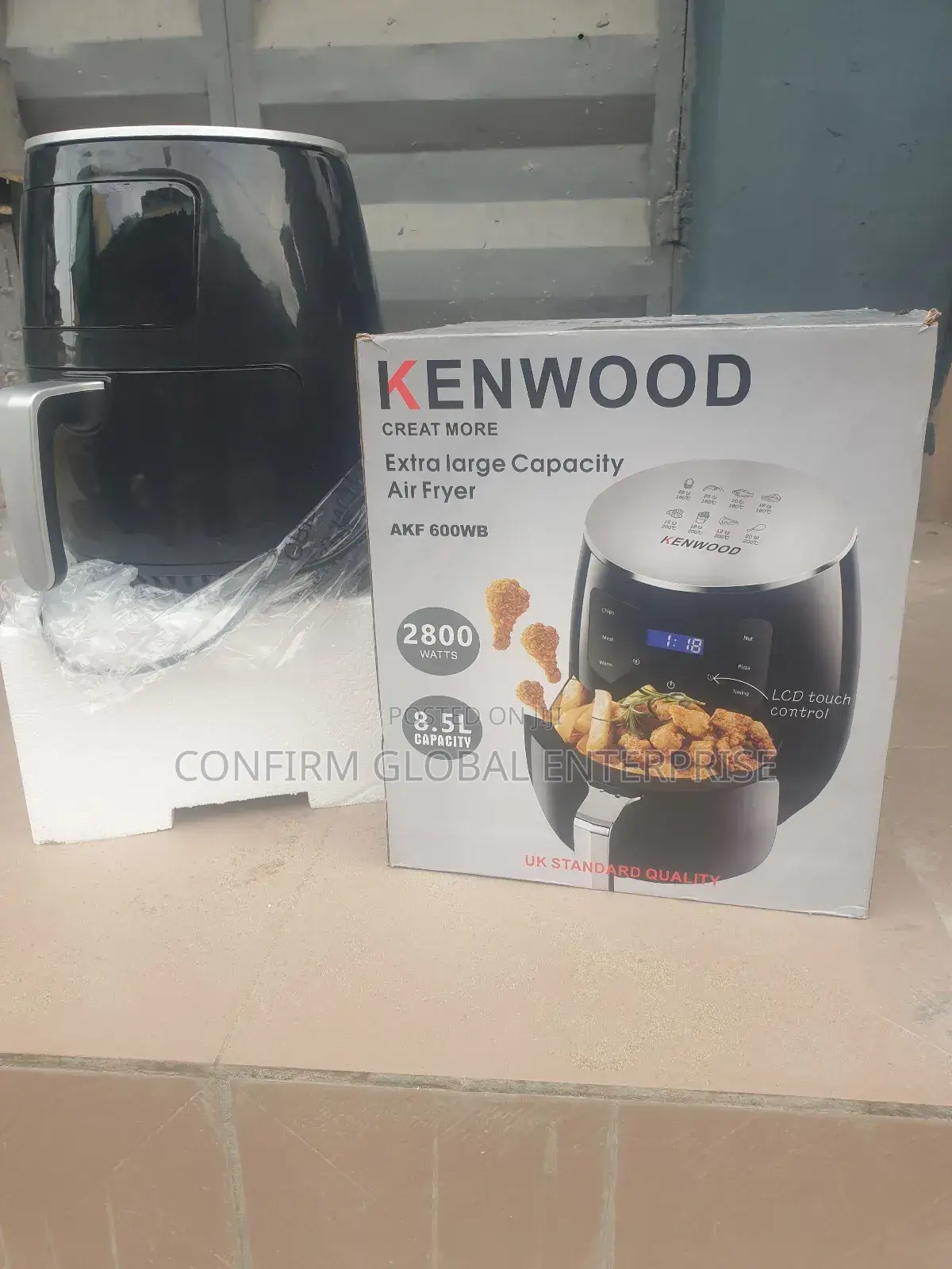Kenwood Air Fryer 8.5liter