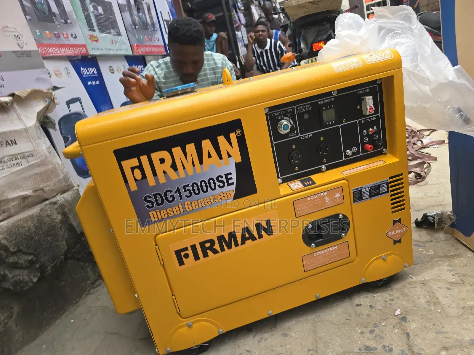 (12kva)Brand New Firman Diesel Soundproof Gen 100%Copper