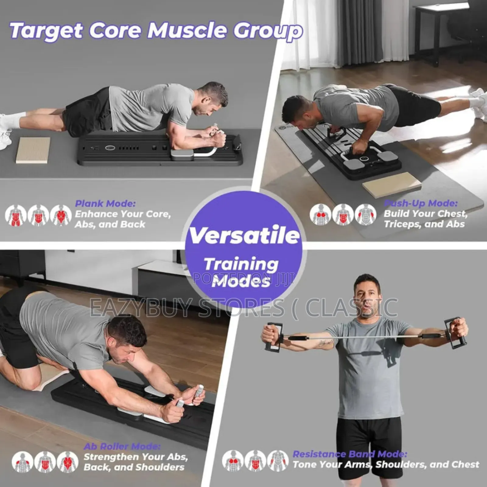Multi Functional Fitness Board 5 in 1