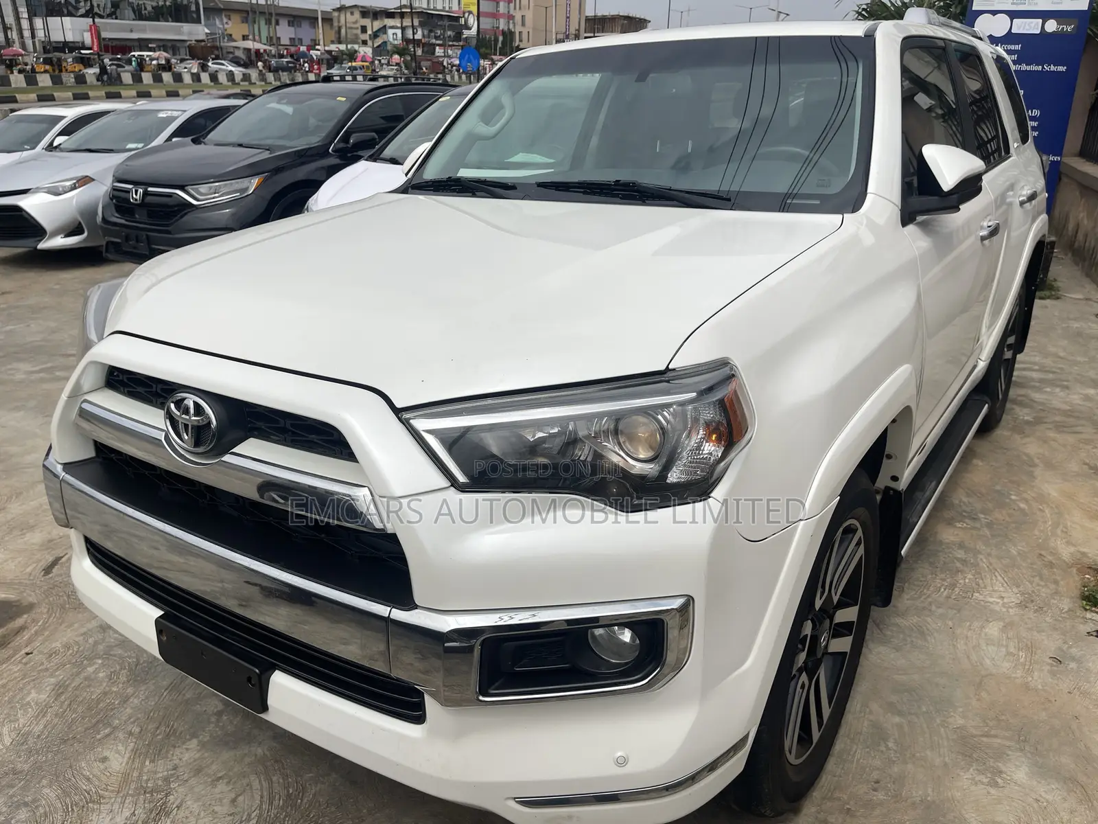 Toyota 4-Runner Limited 4dr 4x4 (4.0L 6cyl 5A) 2017 White