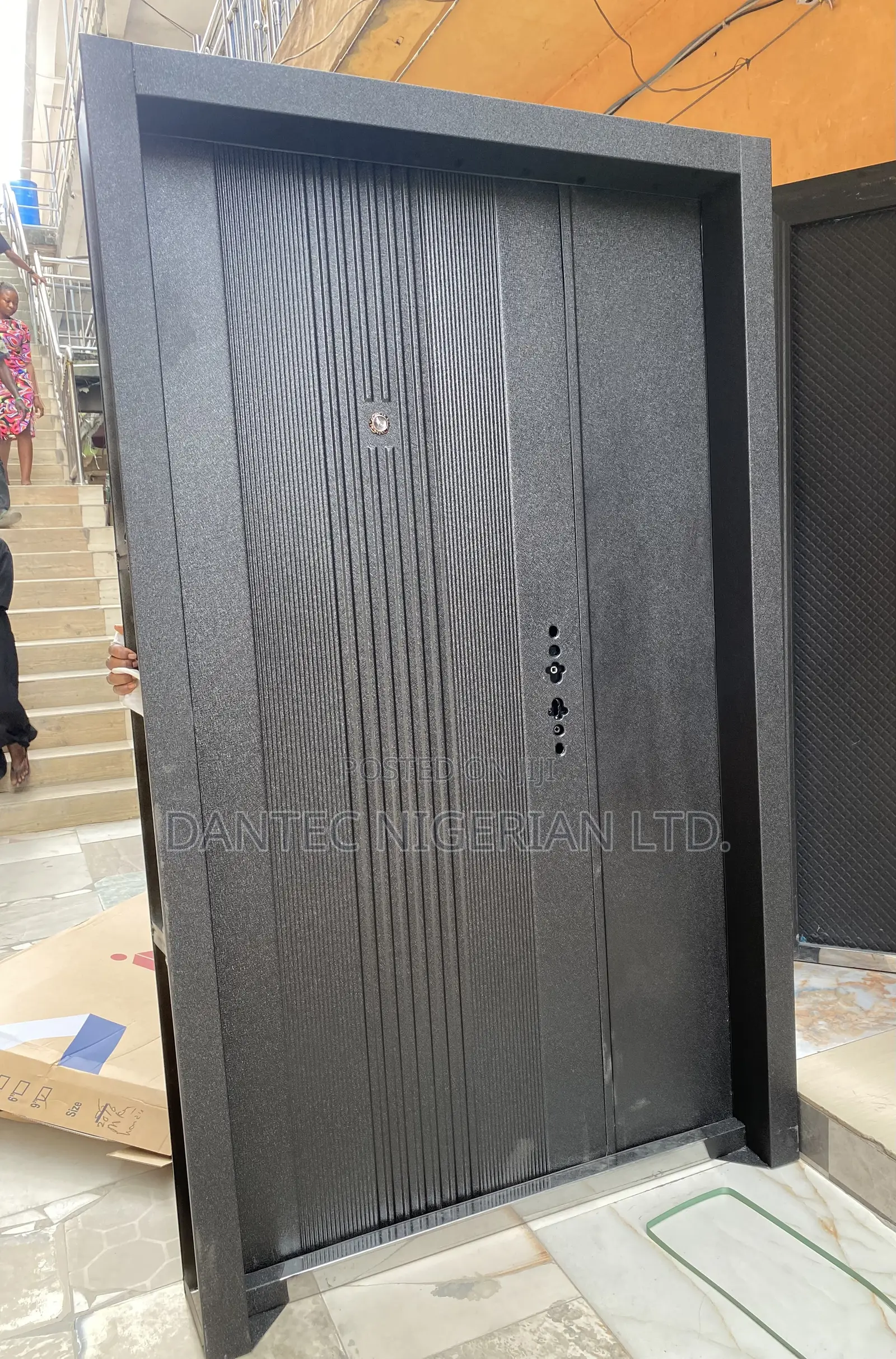 4ft Jiuhua Steel Door 9” Inches Frame