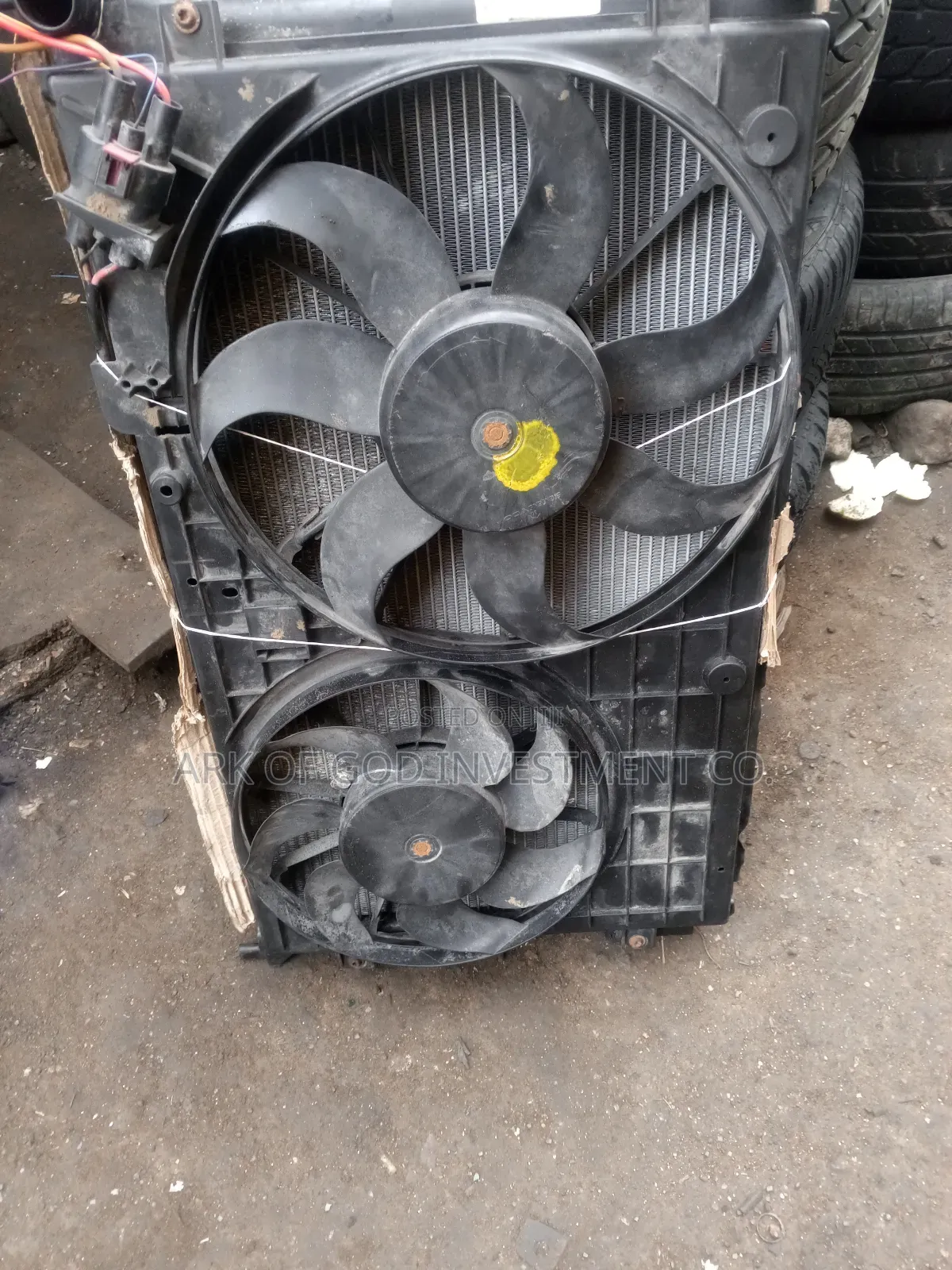 Radiator and Fan for Seat Altea
