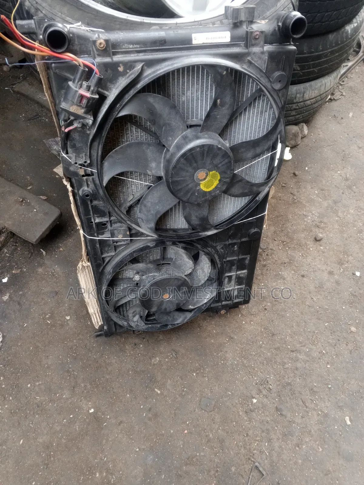 Radiator and Fan for Seat Altea