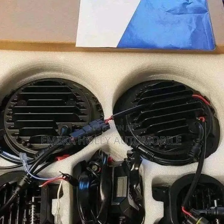 Jeep Wrangler Led Headlights and Fog Lights 7 Inch