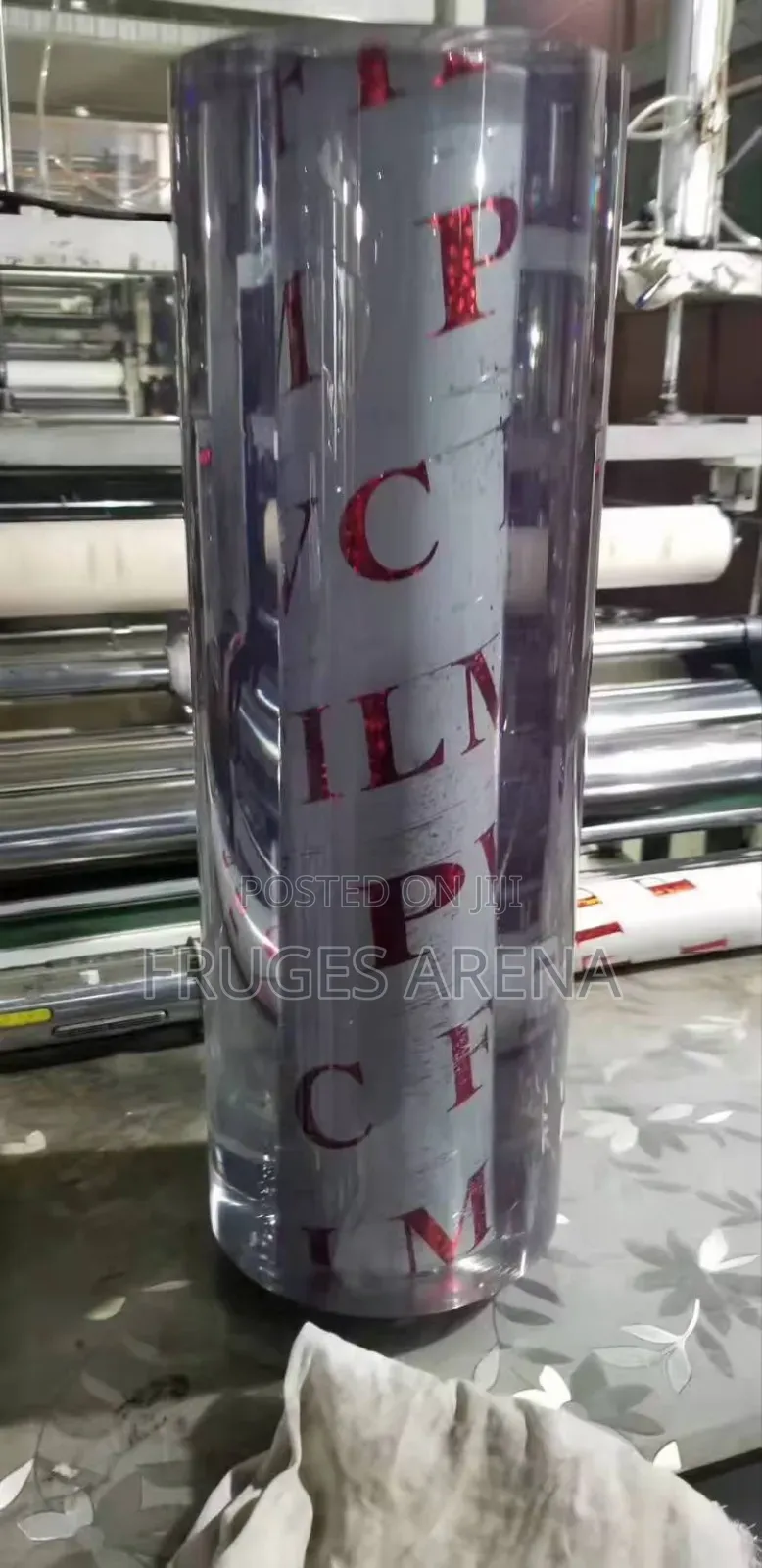 Heavy-Duty Transparent PVC Strip Curtain (5mm X 300mm X 25m)