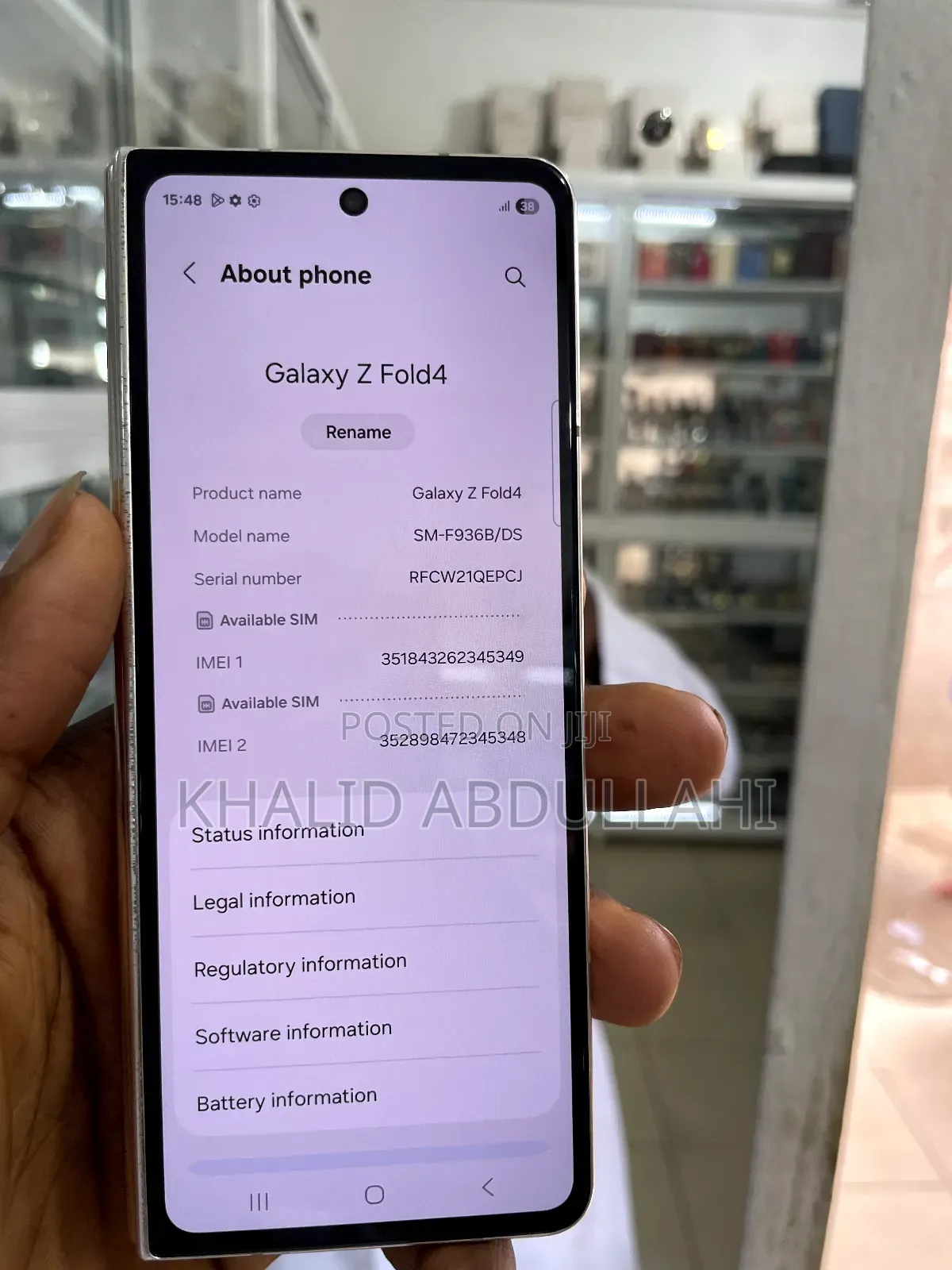 Samsung Galaxy Z Fold4 256 GB White