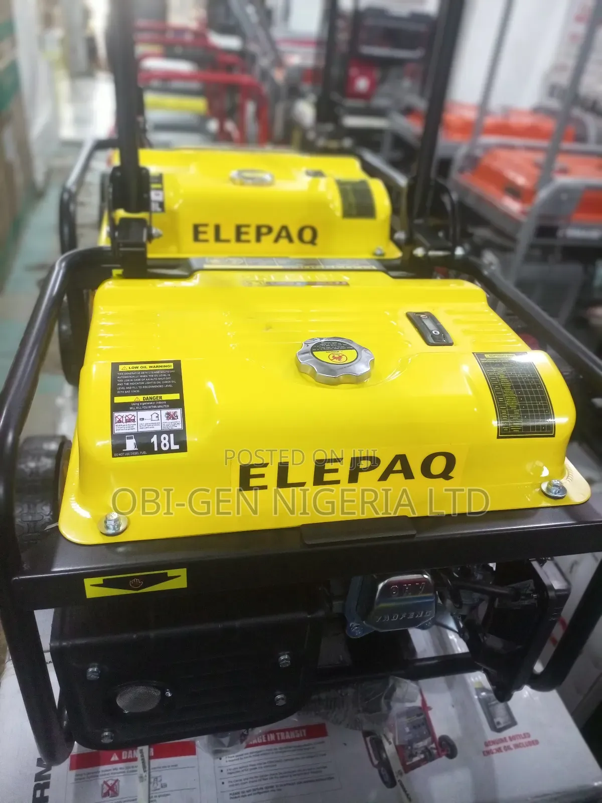 Elepaq Yaofeng Yfg3990es Generator Set