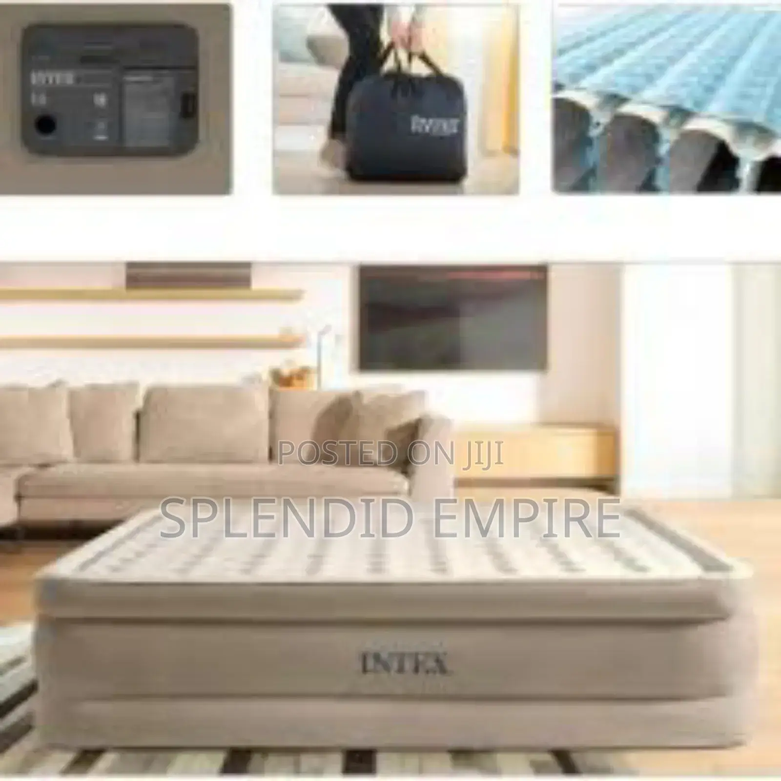Intex Deluxe 18 Inches Inflatable Mattress