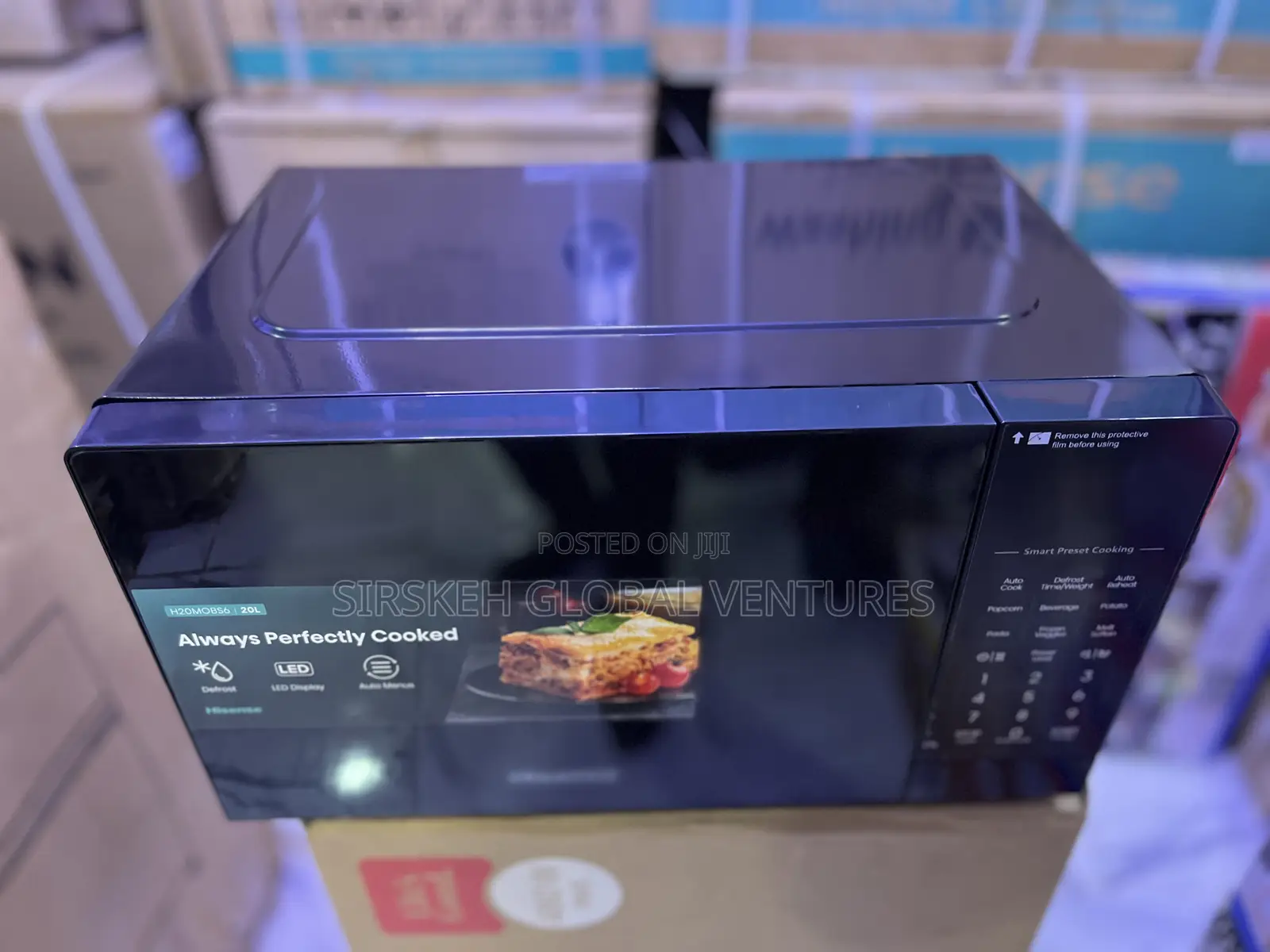 20l Hisense Microwave (Black) H20mbs6