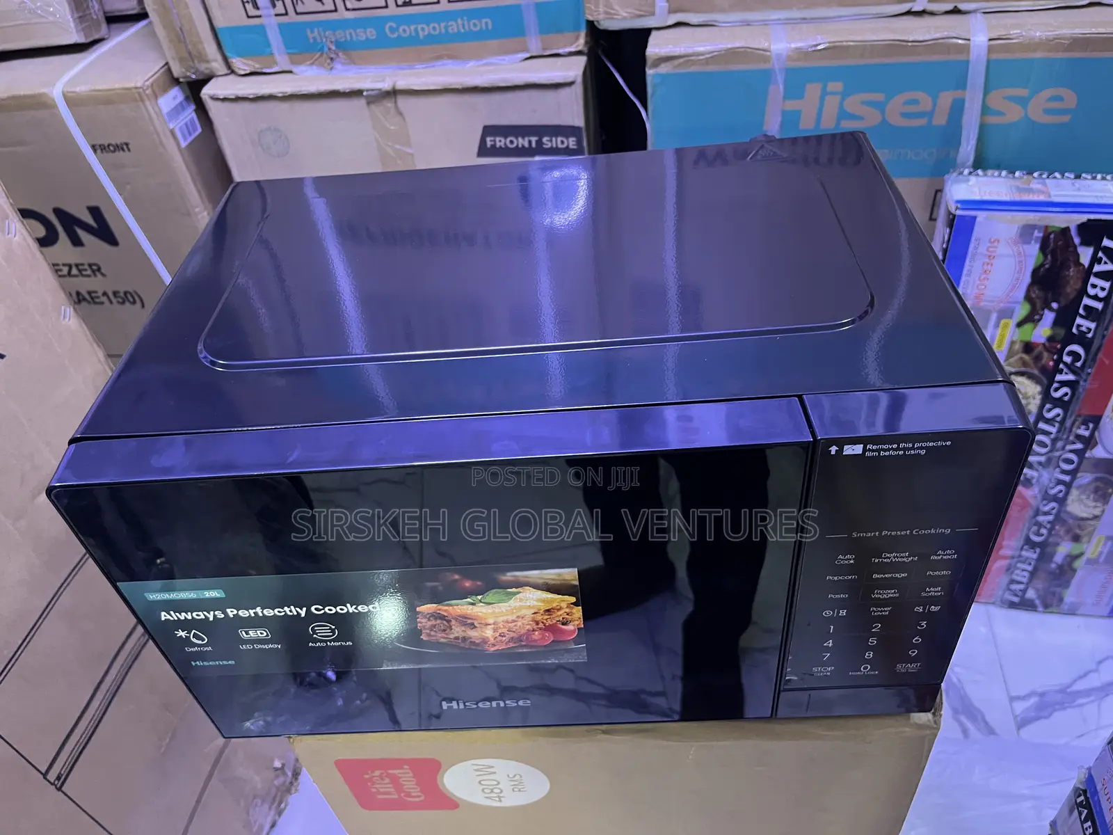20l Hisense Microwave (Black) H20mbs6