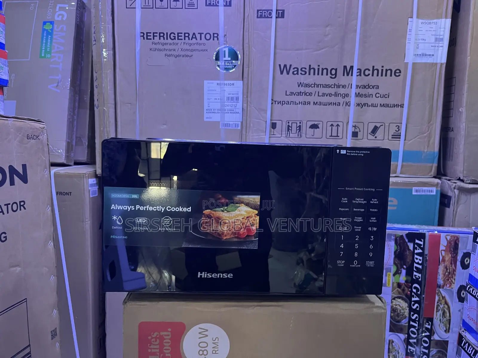20l Hisense Microwave (Black) H20mbs6